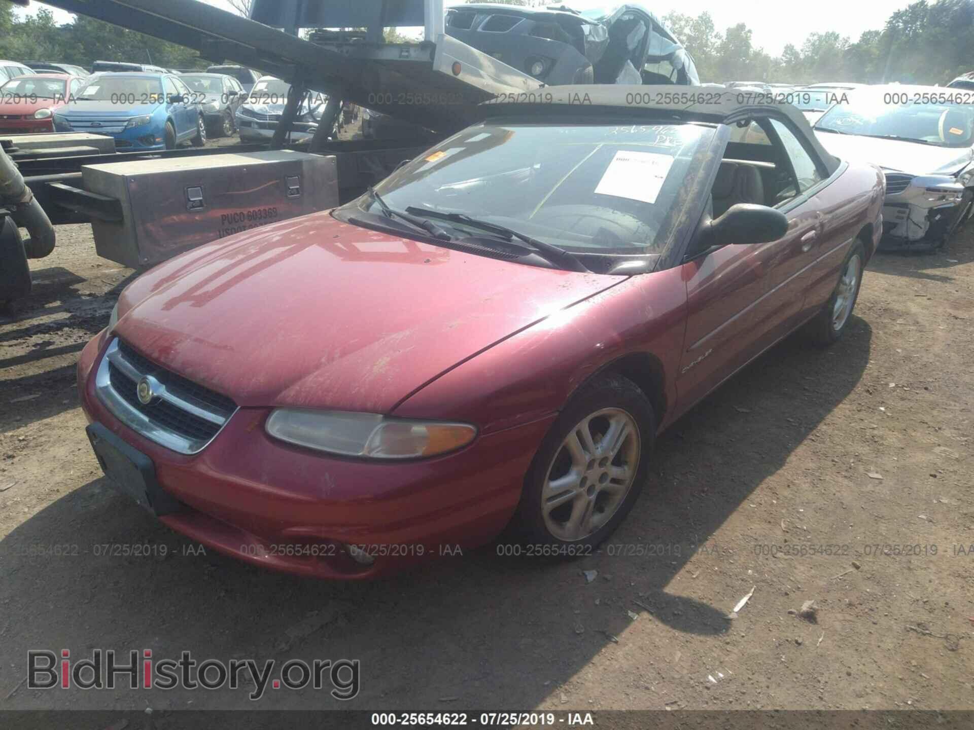 1996 CHRYSLER SEBRING - VIN: 3C3EL55H6TT320105 - Фото 2