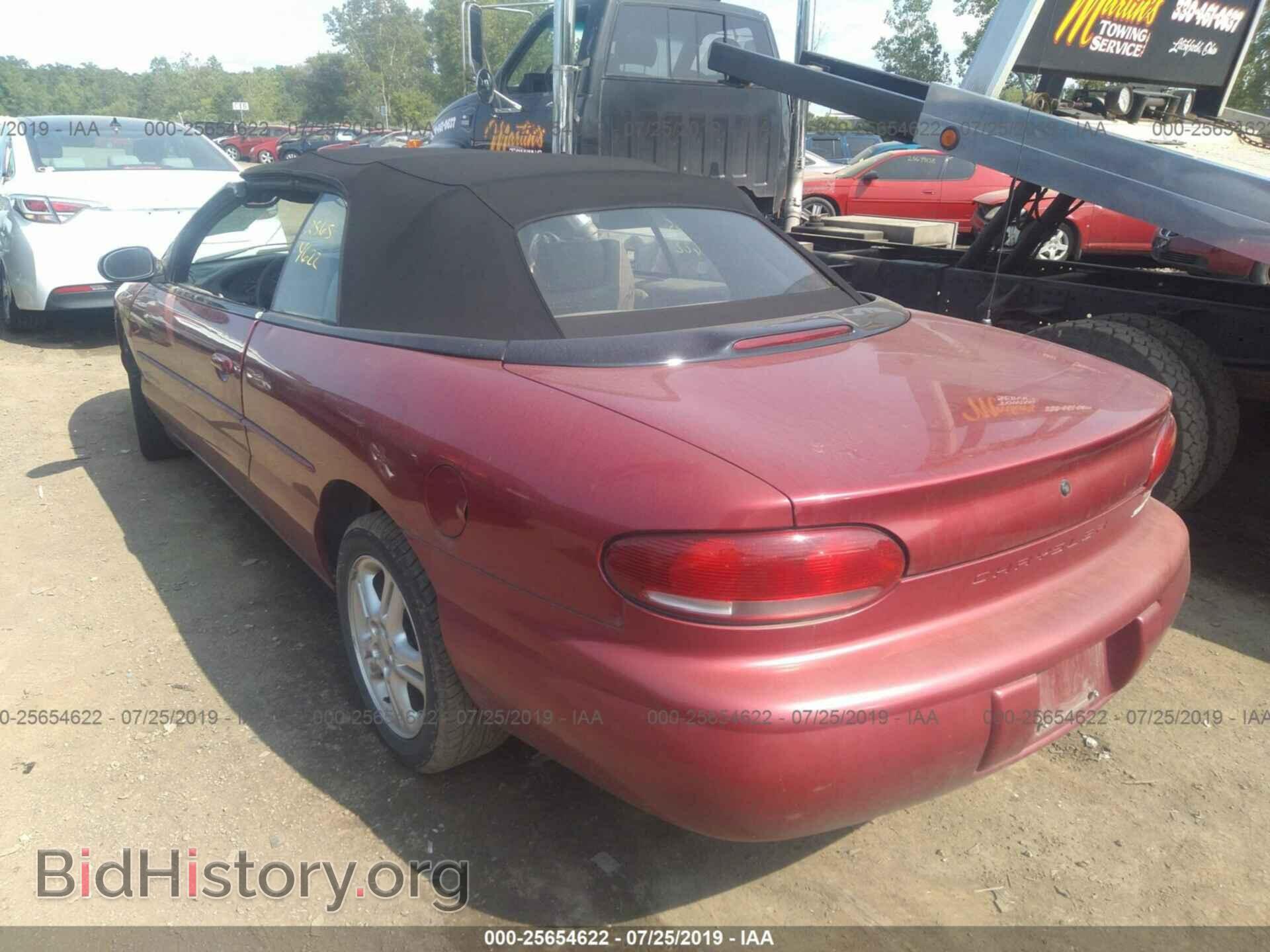 1996 CHRYSLER SEBRING - VIN: 3C3EL55H6TT320105 - Фото 3