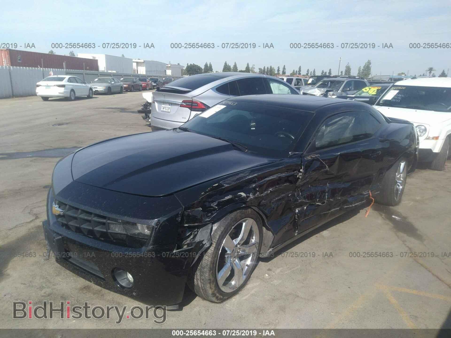 2013 CHEVROLET CAMARO - VIN: 2G1FB1E31D9139765 - Фото 2