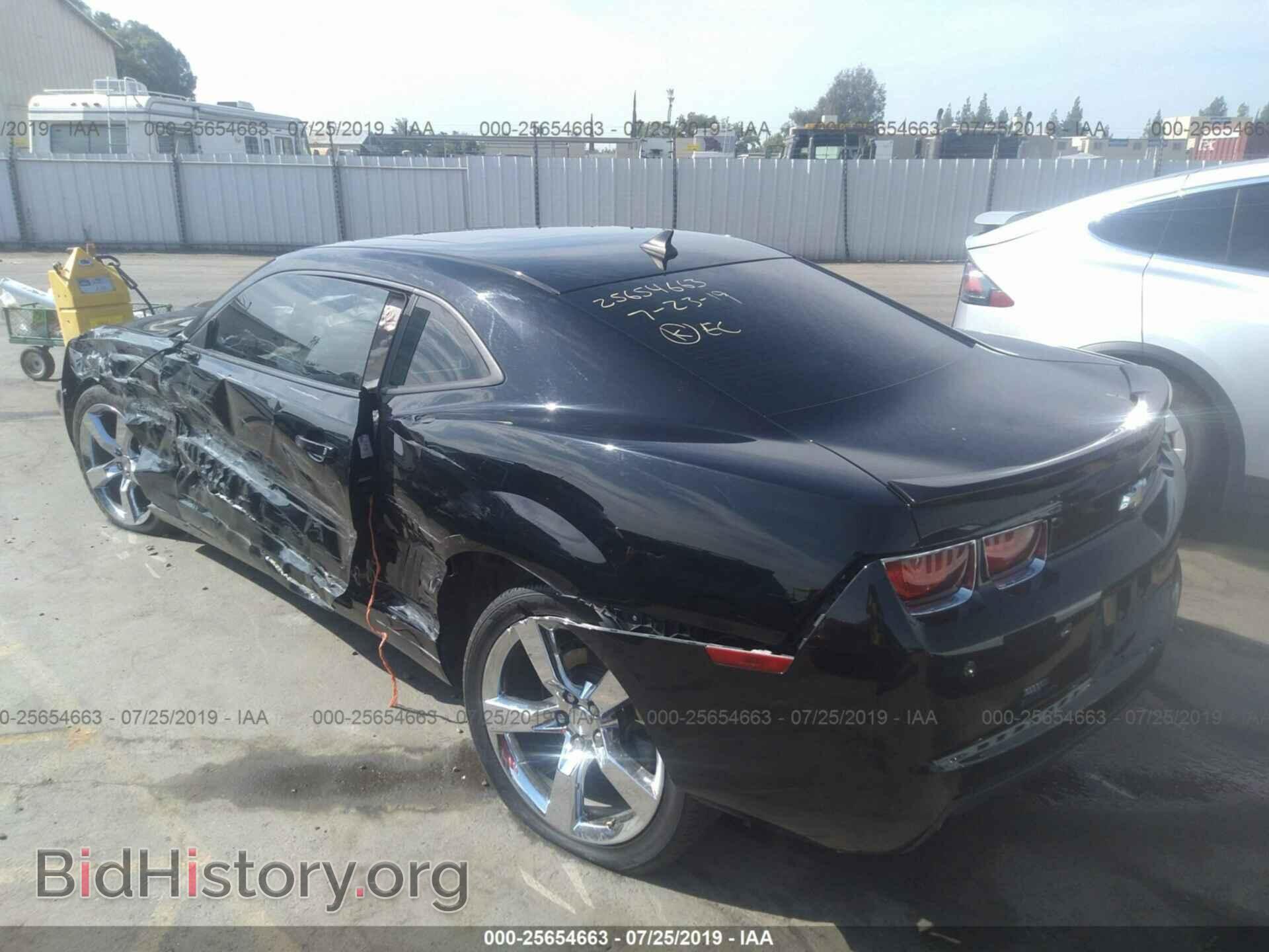 2013 CHEVROLET CAMARO - VIN: 2G1FB1E31D9139765 - Фото 3