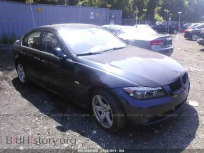 2007 BMW 335 XI, синий — VIN WBAVD53587A008217, IAAI