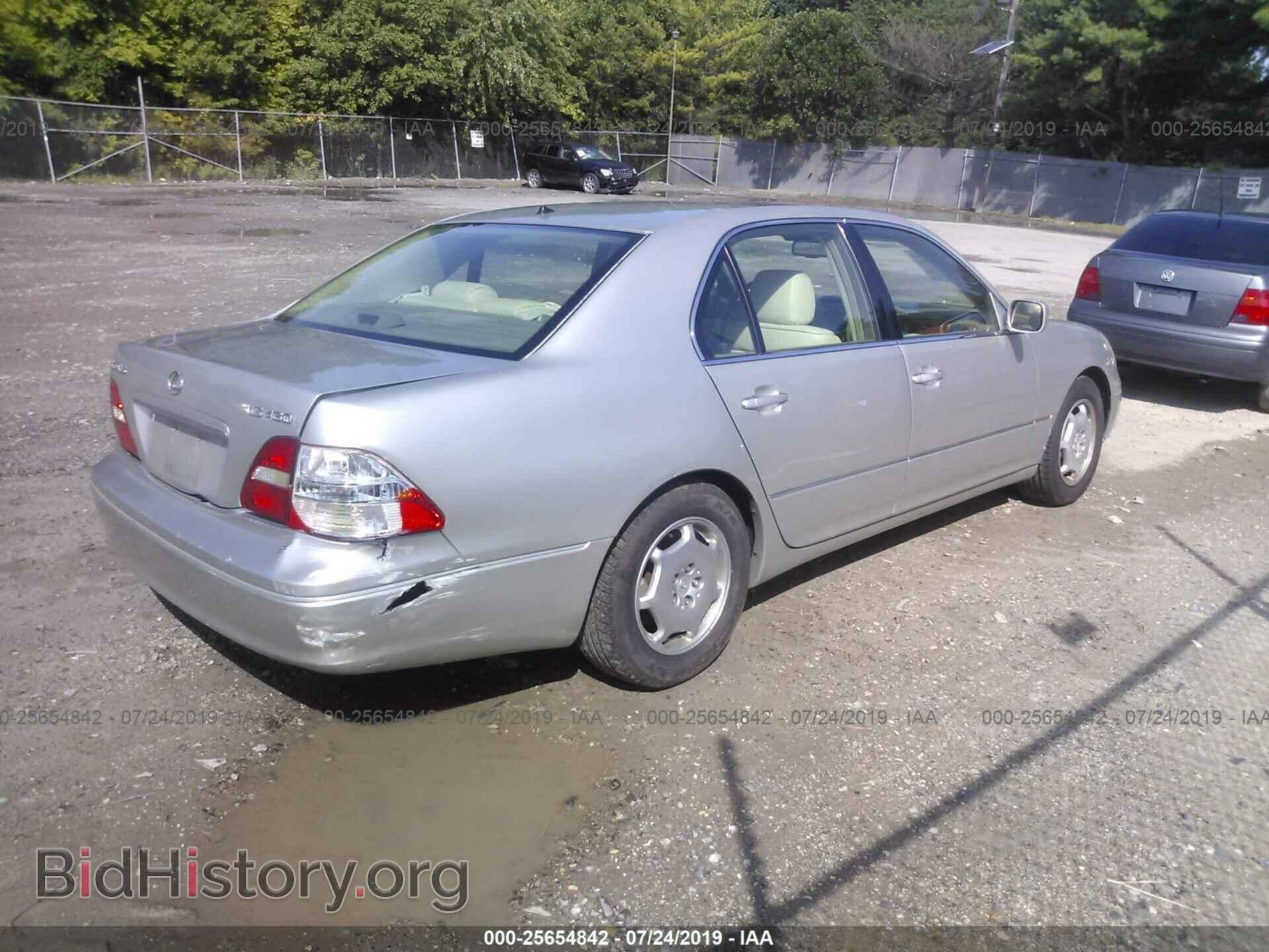 2002 LEXUS LS - VIN: JTHBN30F020053122 - Фото 4