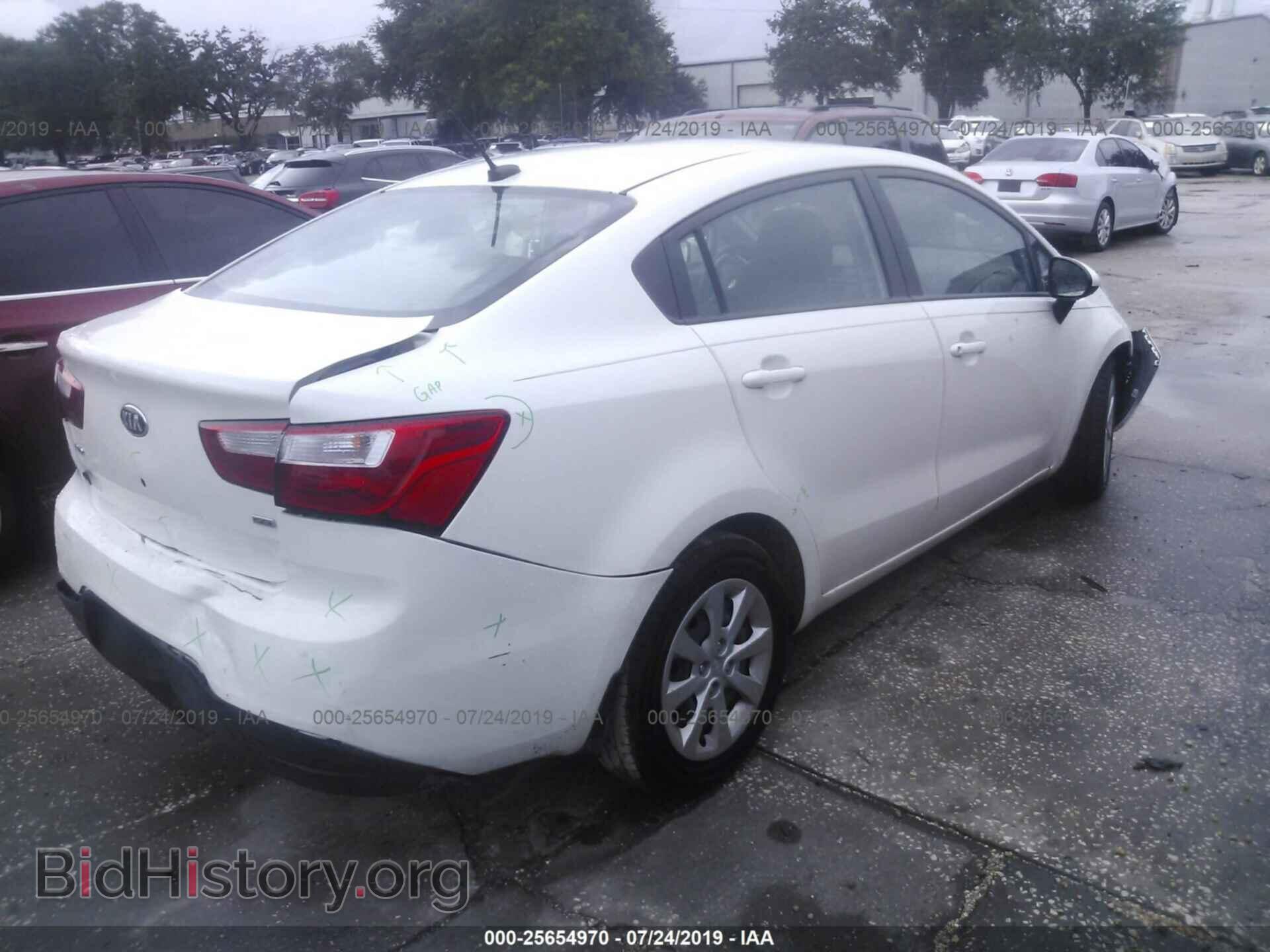 2015 KIA RIO - VIN: KNADM4A34F6458102 - Фото 4