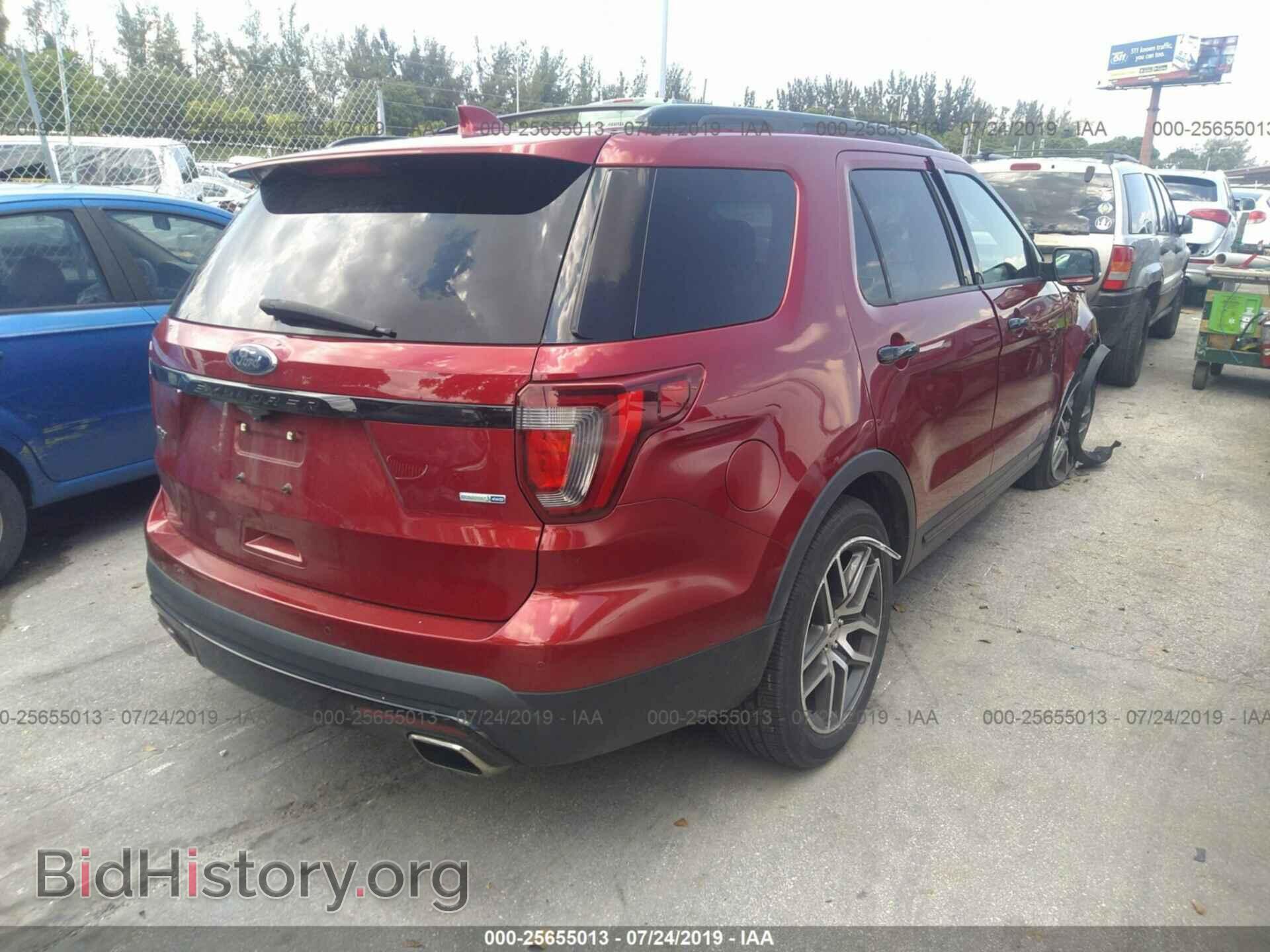 2017 FORD EXPLORER - VIN: 1FM5K8GT4HGB37875 - Фото 4