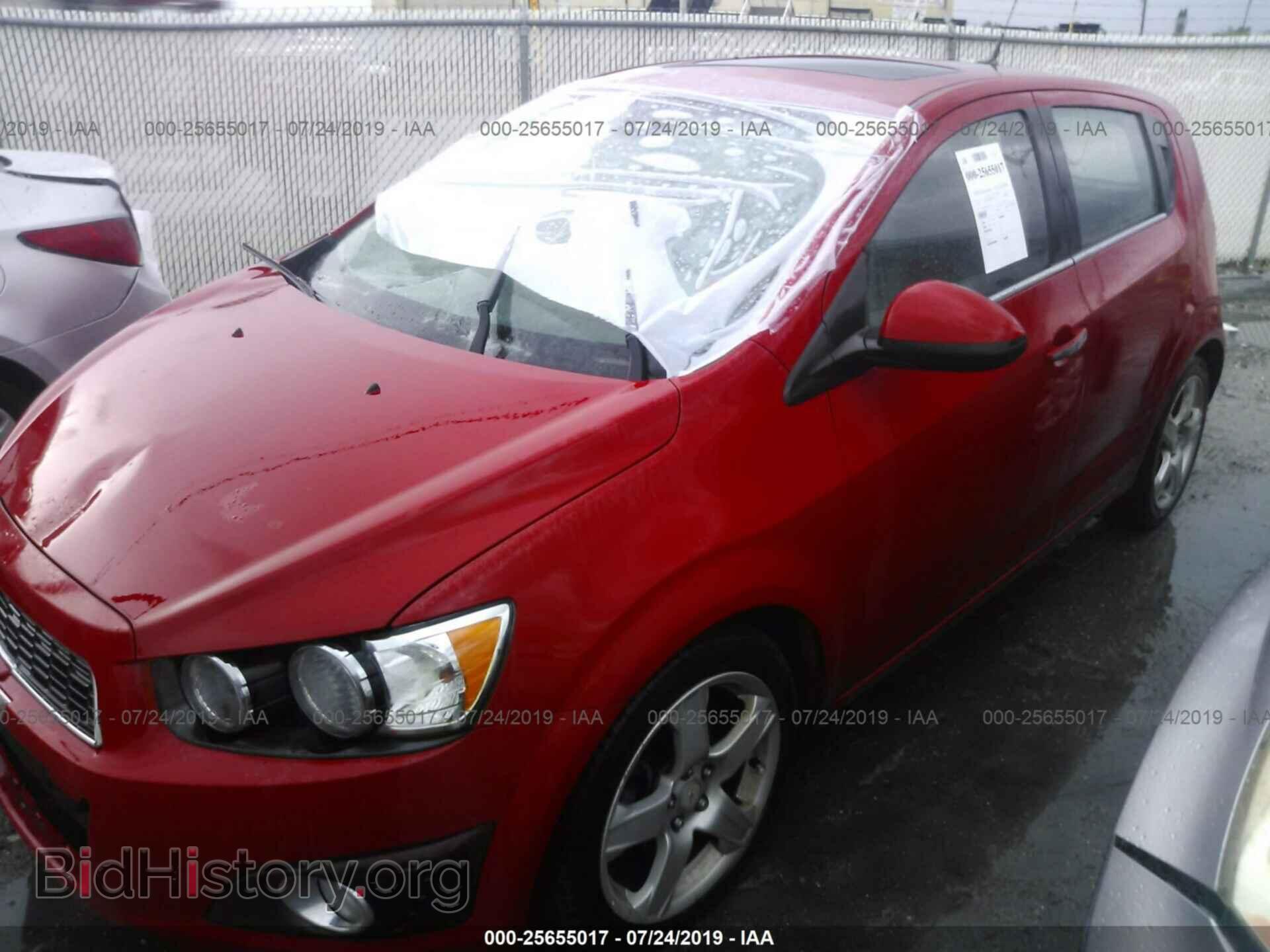 2012 CHEVROLET SONIC - VIN: 1G1JF6SB0C4157635 - Фото 2