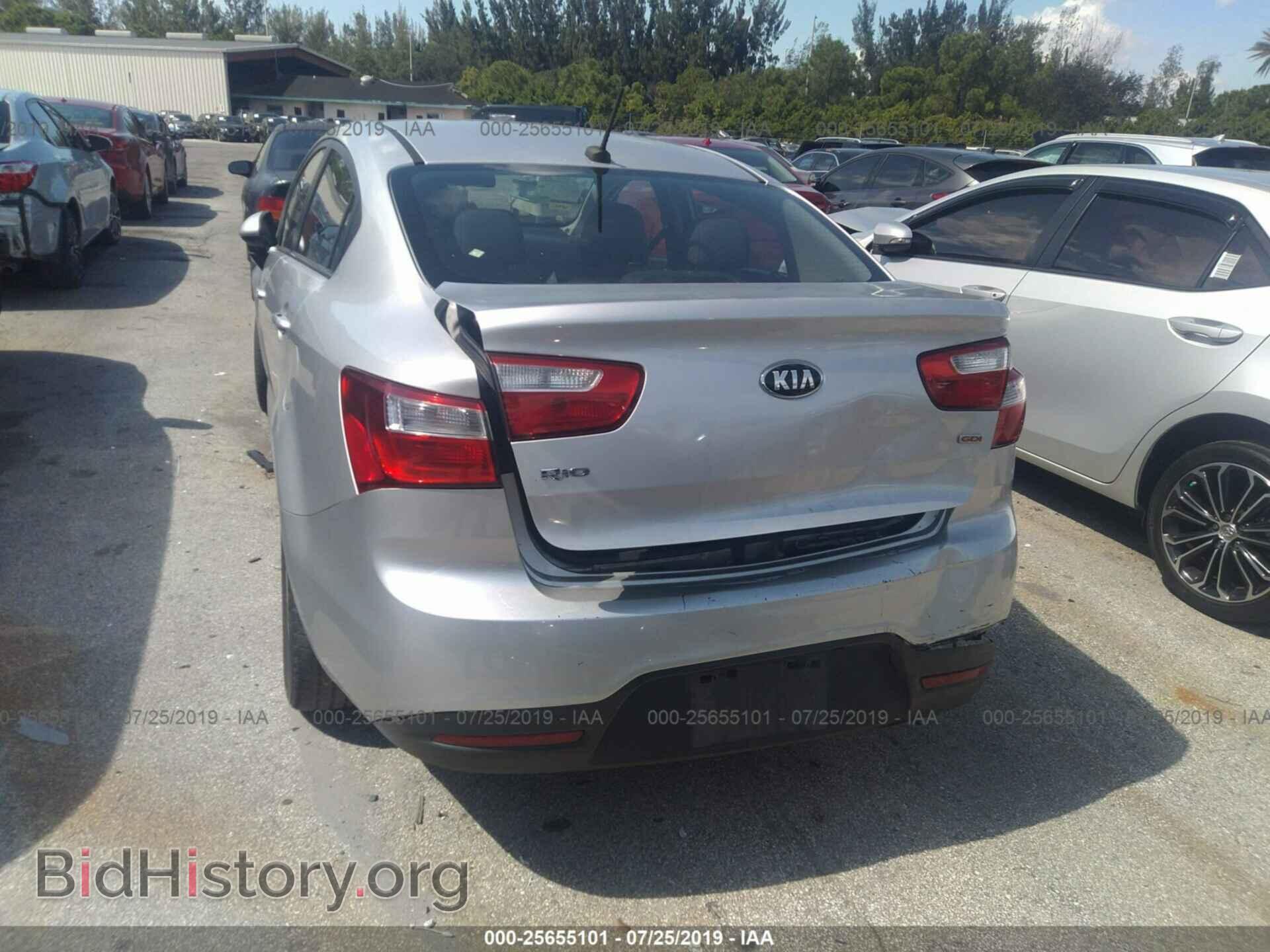 2014 KIA RIO - VIN: KNADM4A3XE6387616 - Фото 6