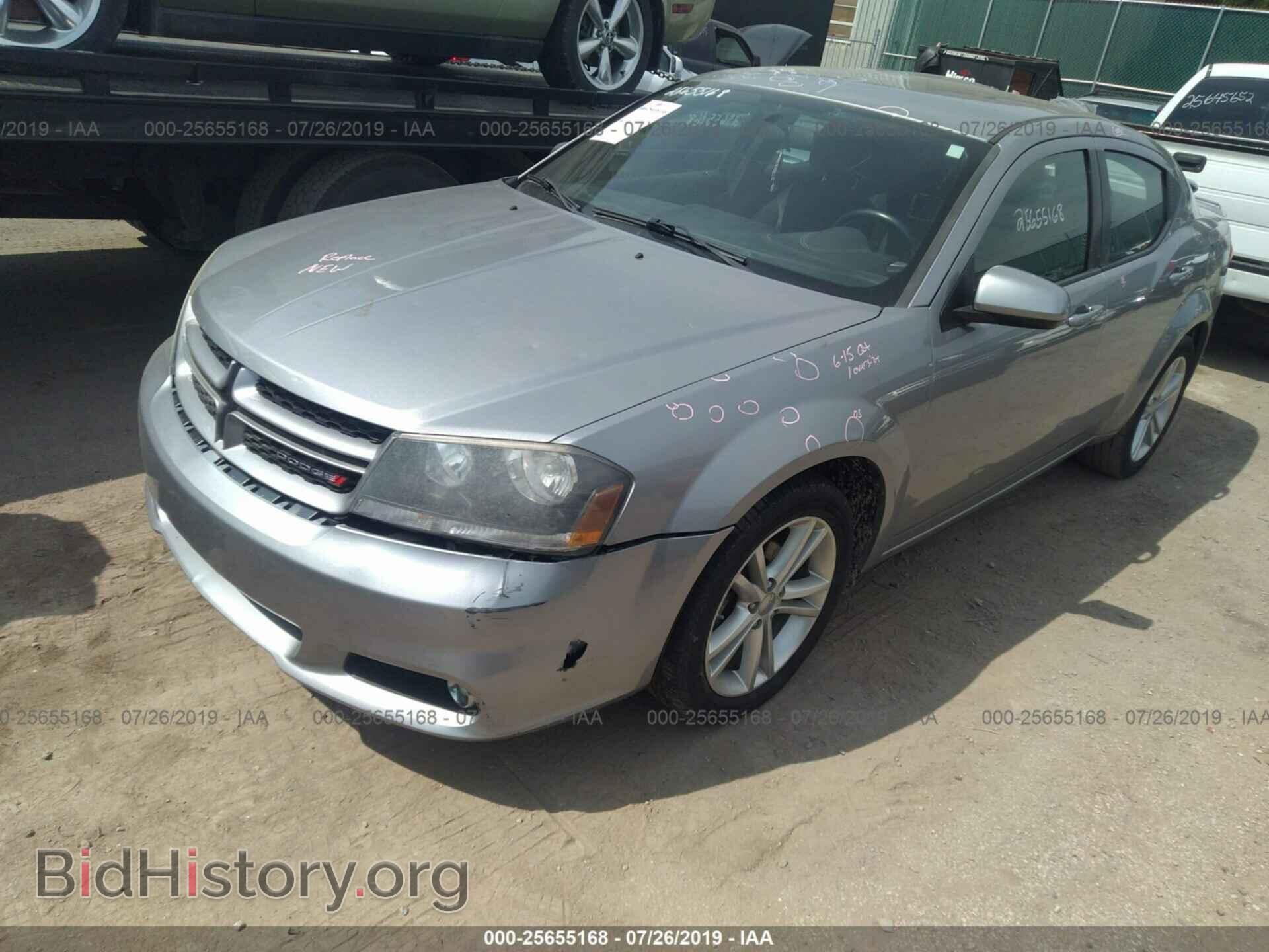 2013 DODGE AVENGER - VIN: 1C3CDZCB2DN576608 - Фото 2