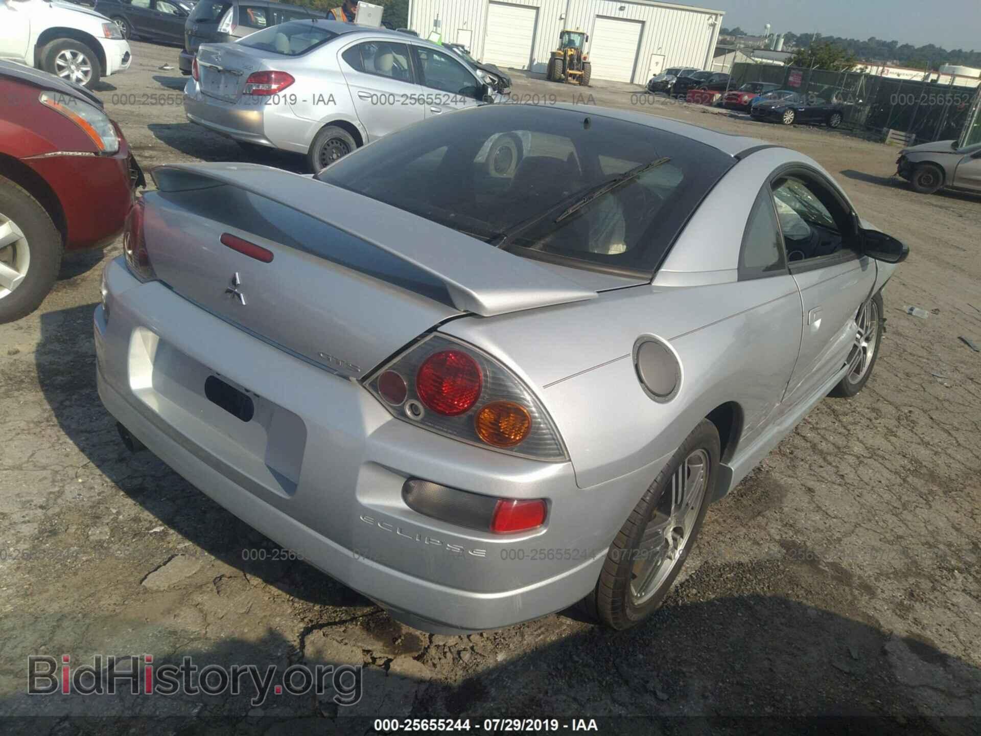 2003 MITSUBISHI ECLIPSE - VIN: 4A3AC74H63E014204 - Фото 4