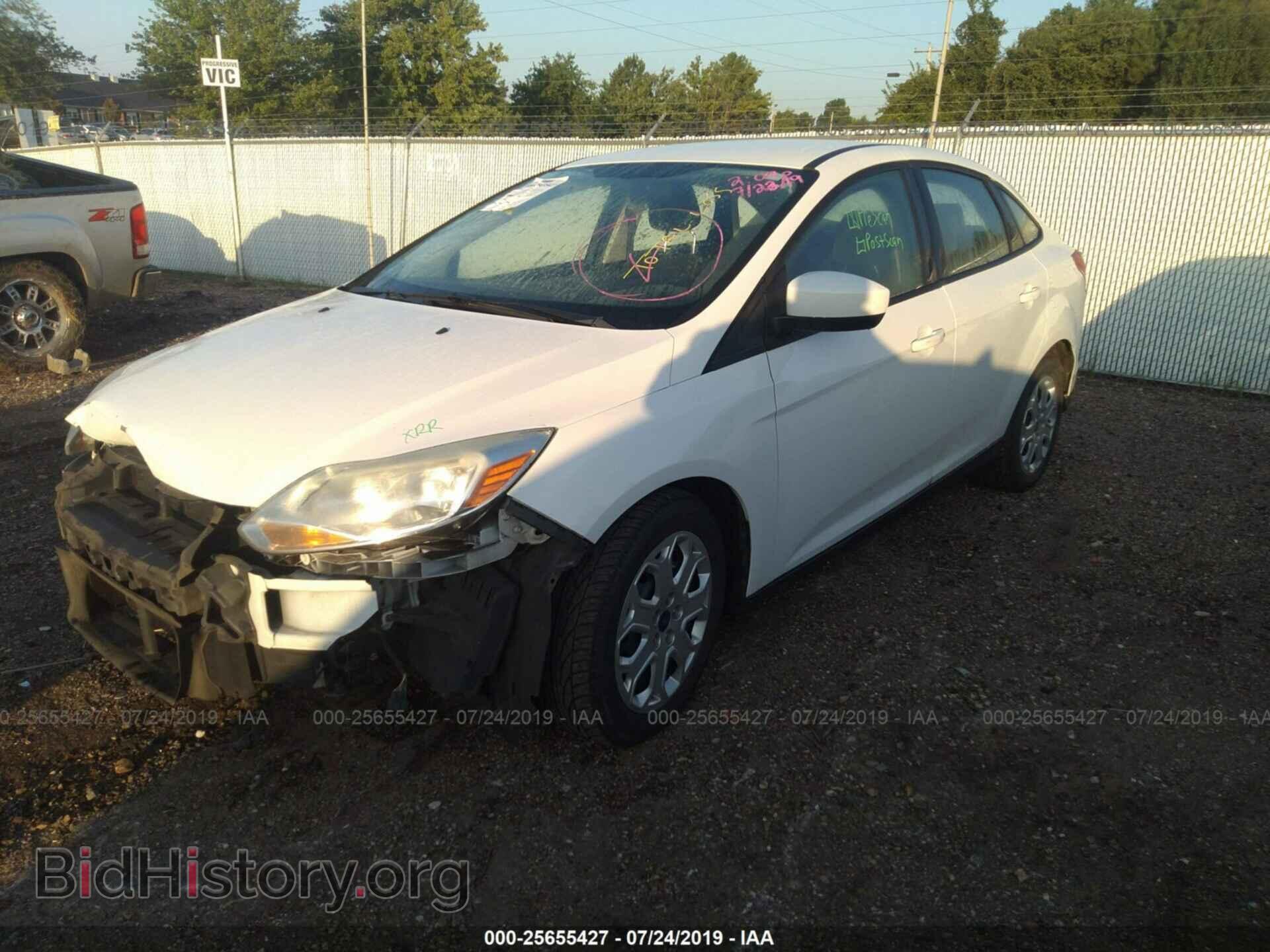 2012 FORD FOCUS - VIN: 1FAHP3F28CL237854 - Фото 2