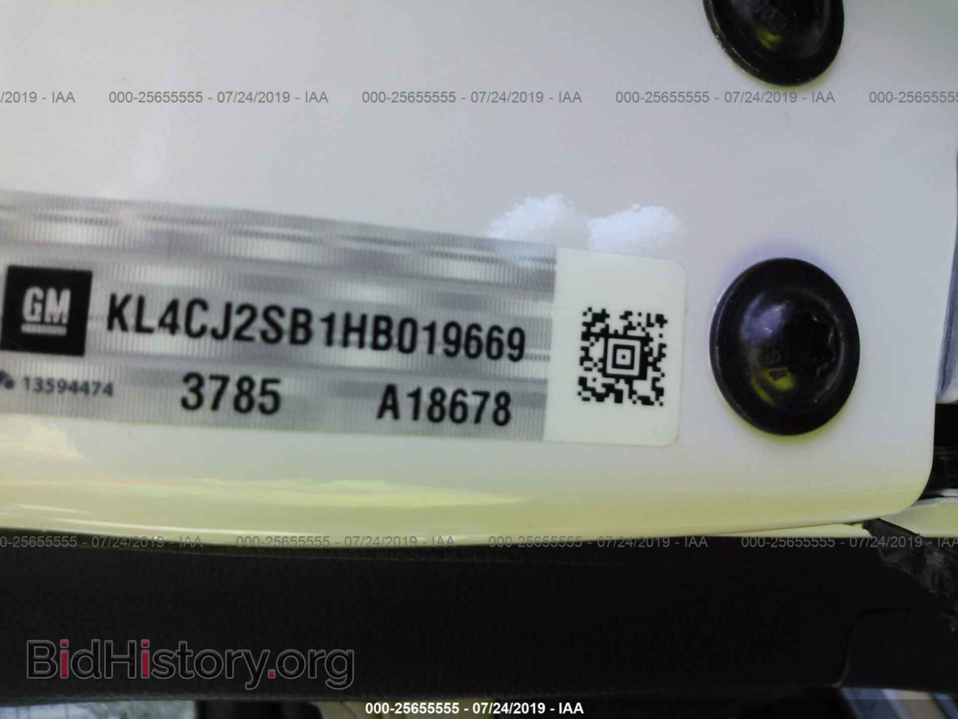 2017 BUICK ENCORE - VIN: KL4CJ2SB1HB019669 - Фото 9