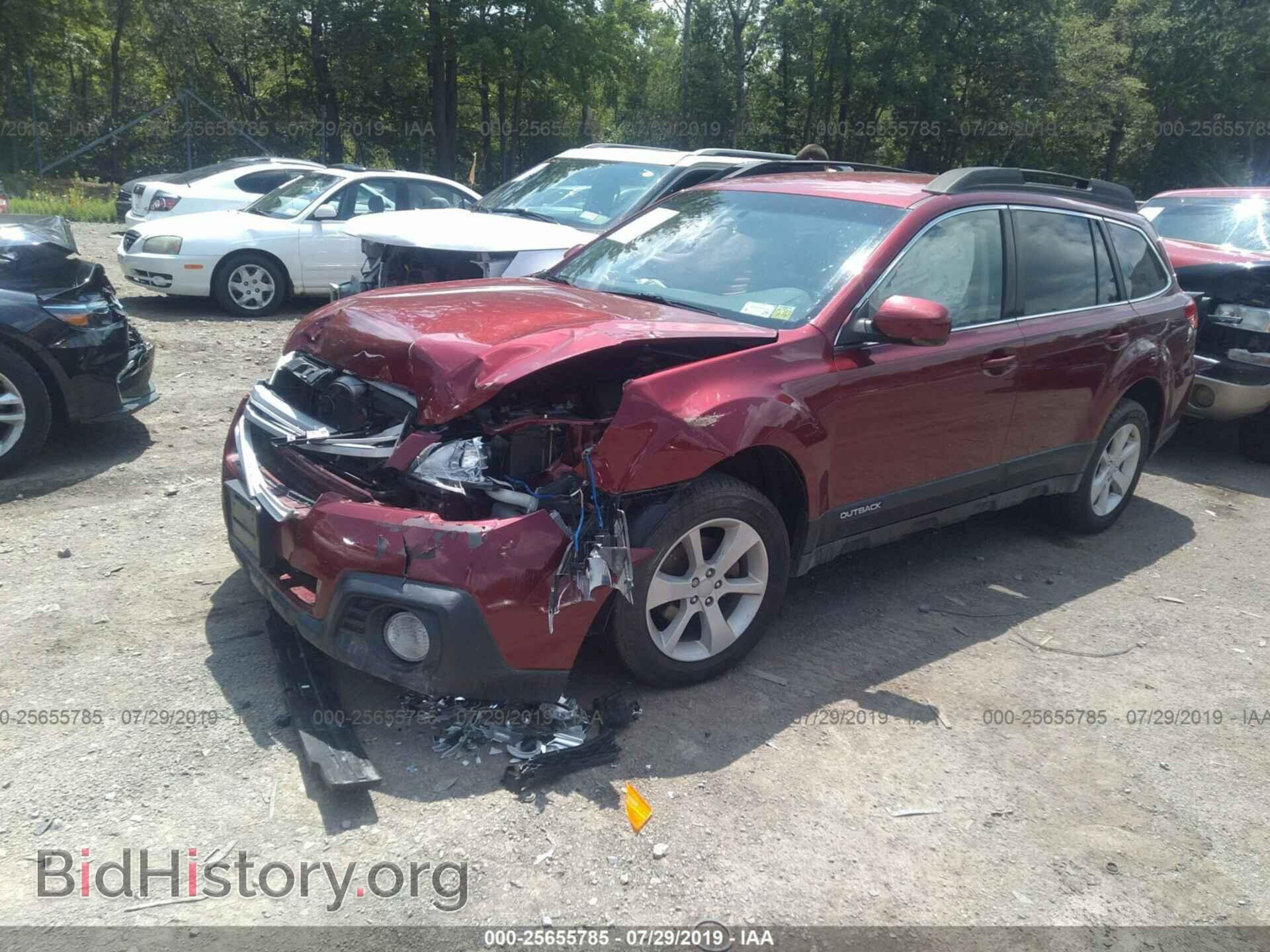 2014 SUBARU OUTBACK - VIN: 4S4BRBCC4E3319709 - Photo 2