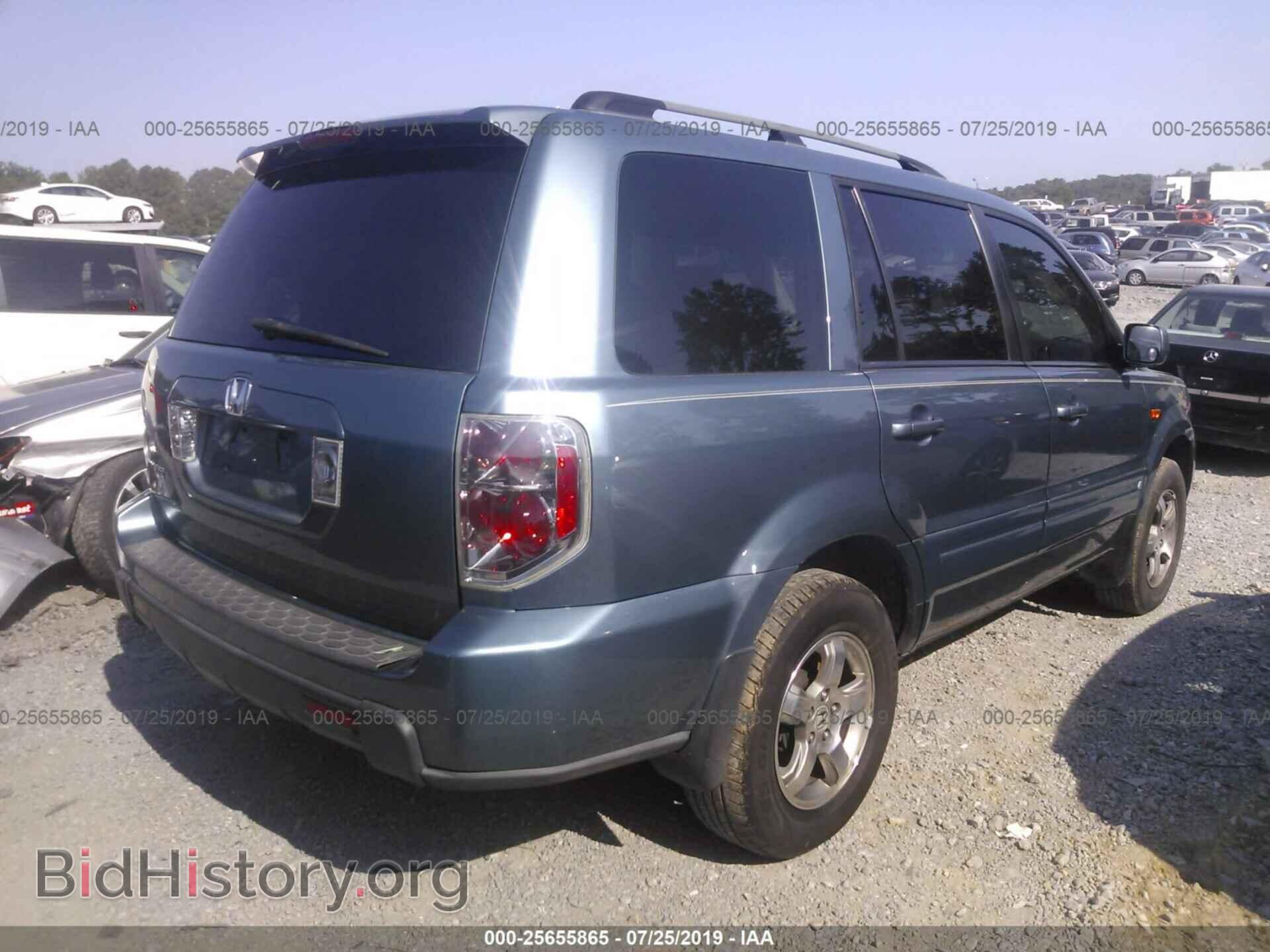 2007 HONDA PILOT - VIN: 5FNYF28657B034954 - Photo 4