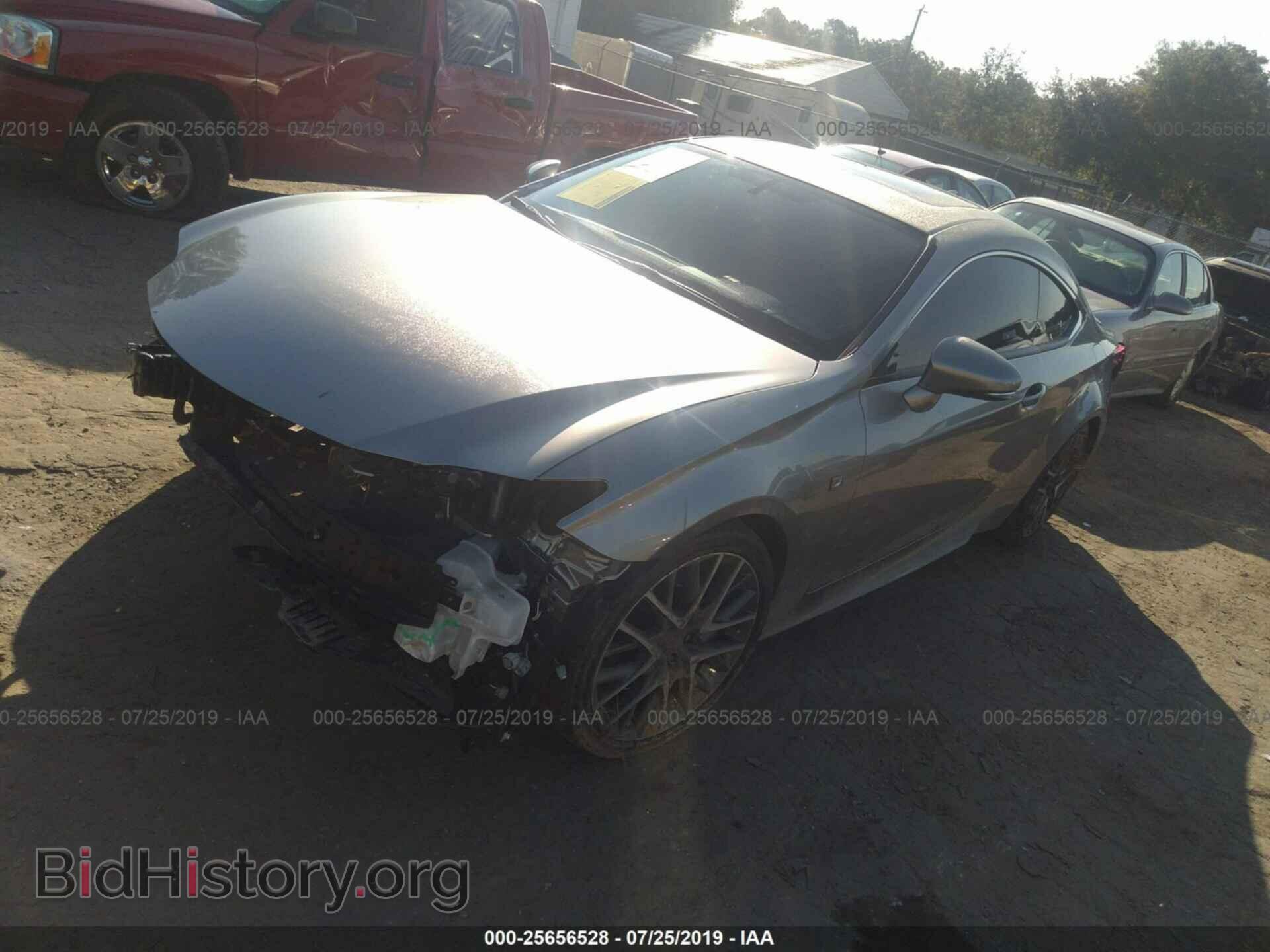 2016 LEXUS RC - VIN: JTHHA5BC5G5001211 - Фото 2