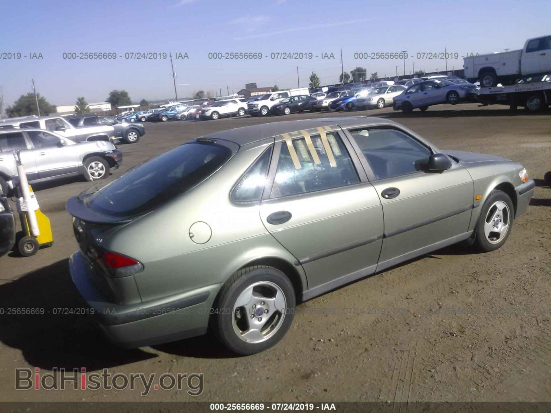 1999 SAAB 9-3 - VIN: YS3DD55N2X2054267 - Фото 4