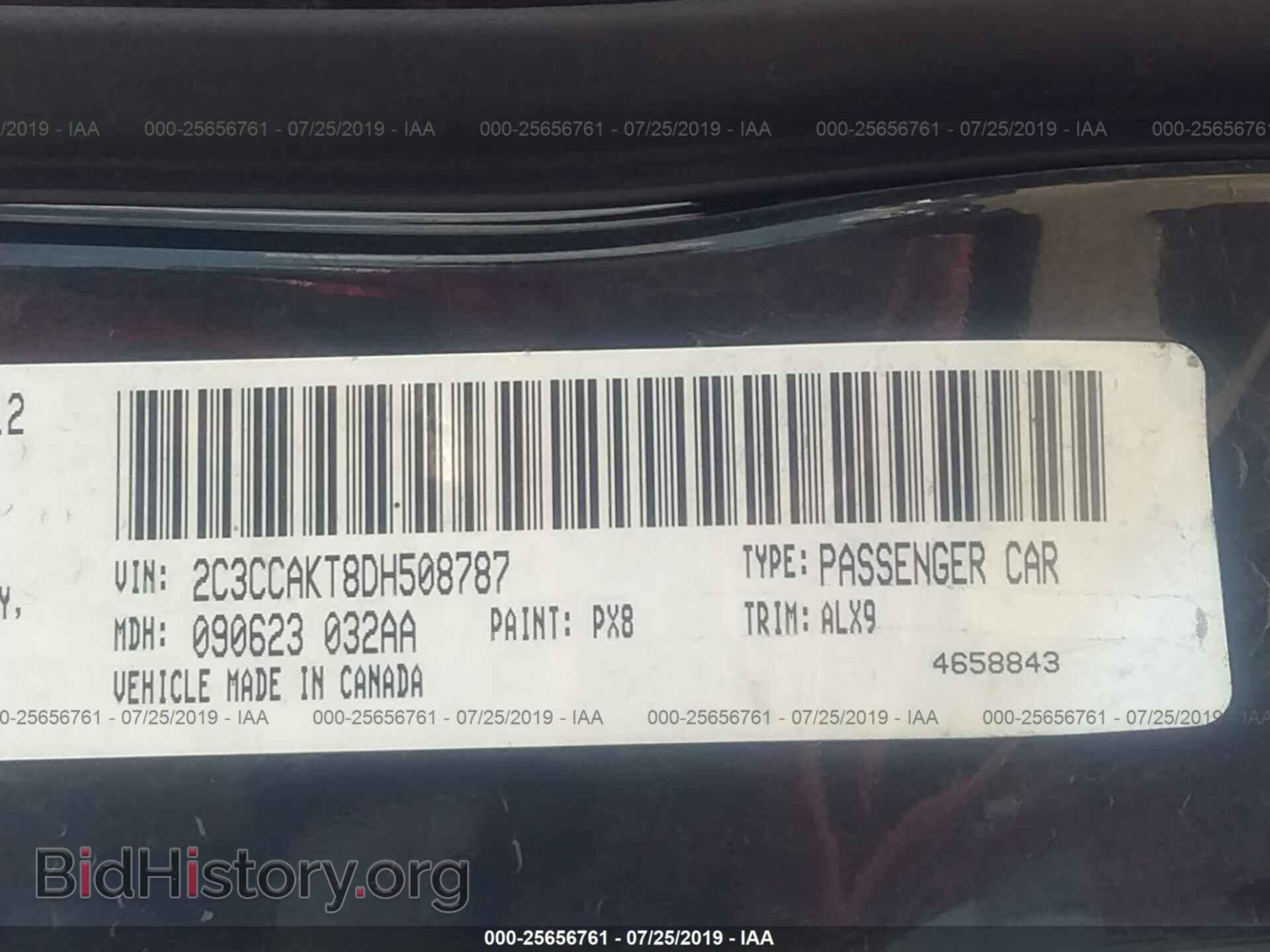 2013 CHRYSLER 300C - VIN: 2C3CCAKT8DH508787 - Фото 9