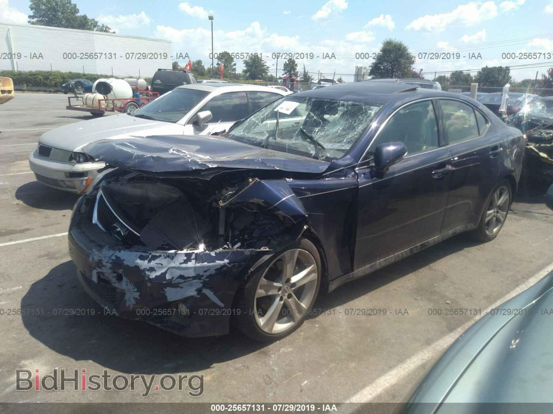 2012 LEXUS IS - VIN: JTHBF5C26C5164912 - Фото 2