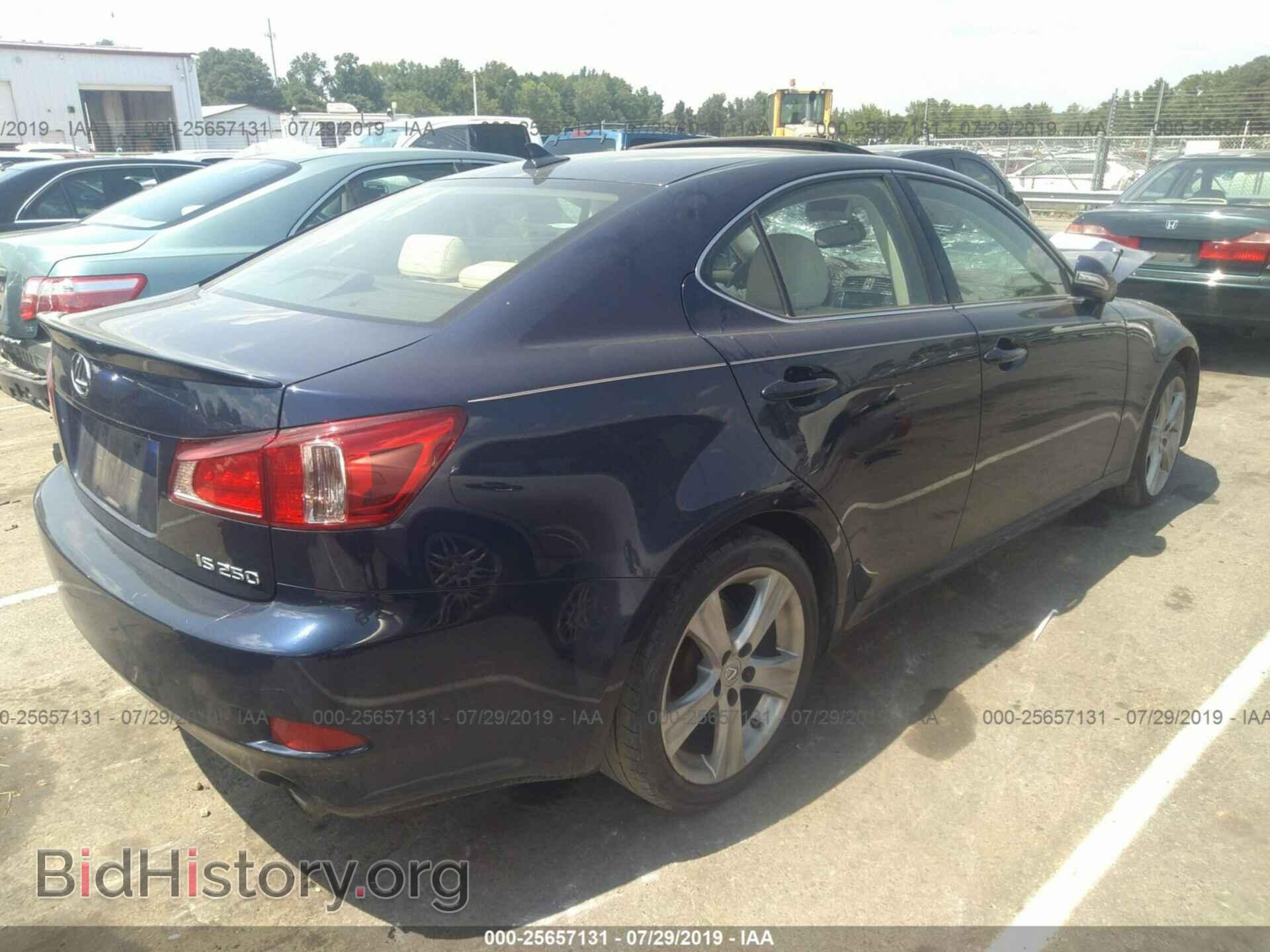 2012 LEXUS IS - VIN: JTHBF5C26C5164912 - Фото 4