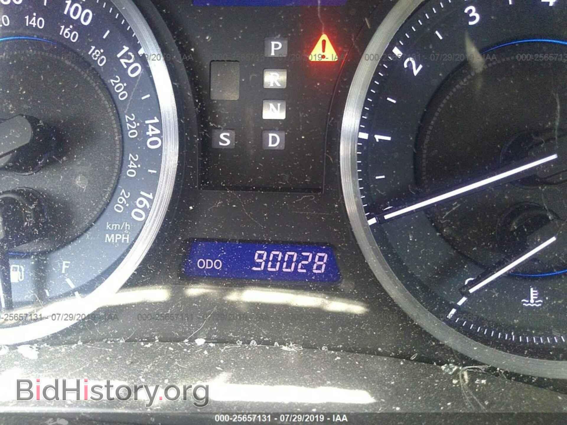 2012 LEXUS IS - VIN: JTHBF5C26C5164912 - Фото 7