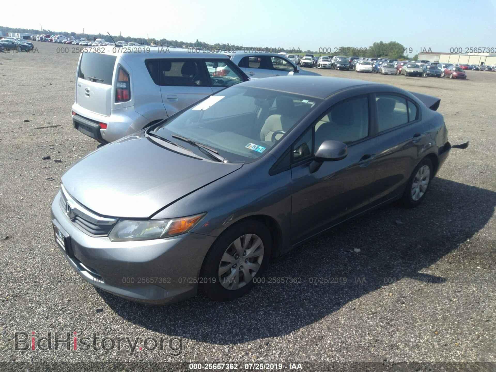 2012 HONDA CIVIC - VIN: 19XFB2F5XCE349679 - Photo 2