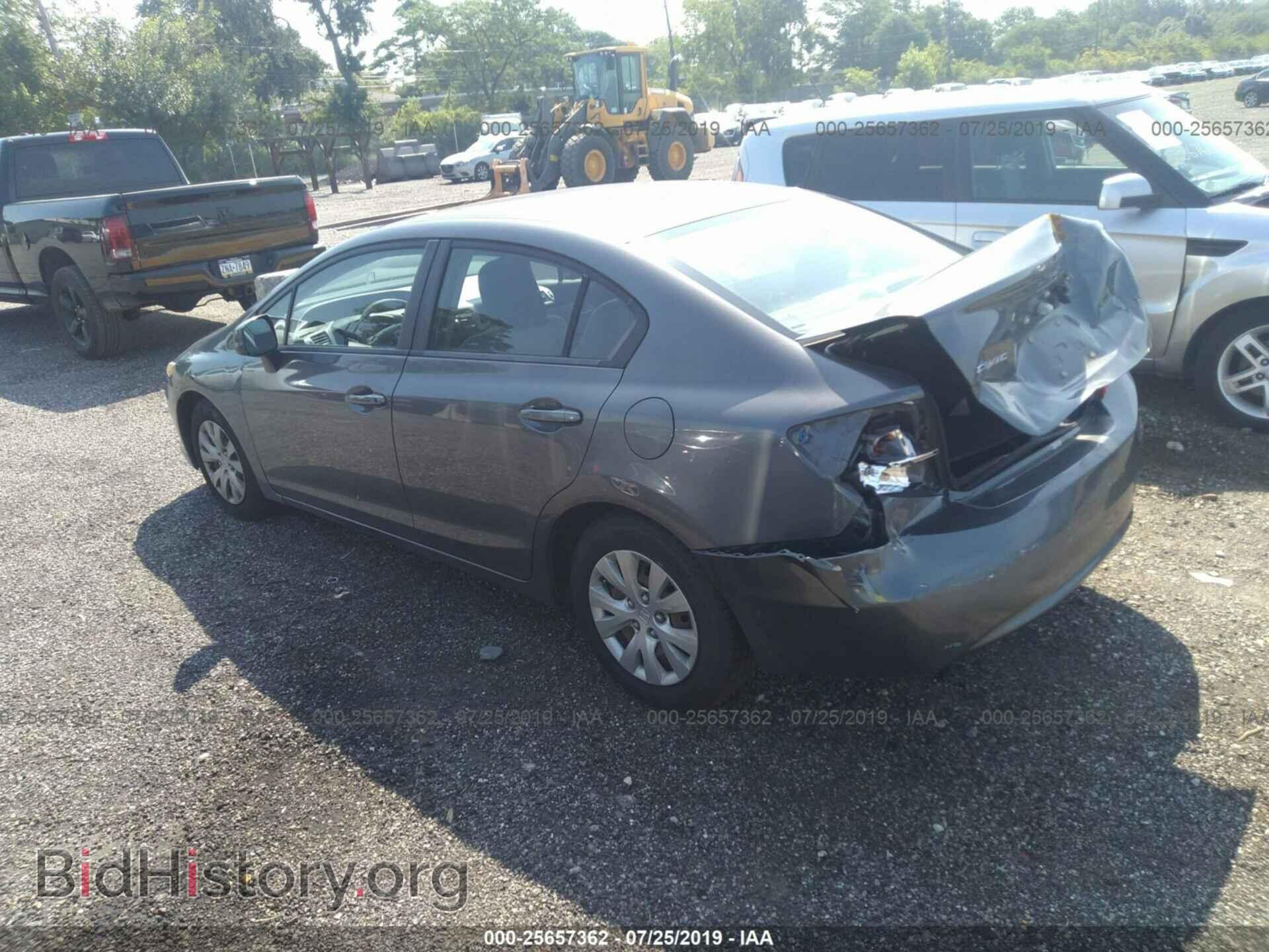 2012 HONDA CIVIC - VIN: 19XFB2F5XCE349679 - Photo 3