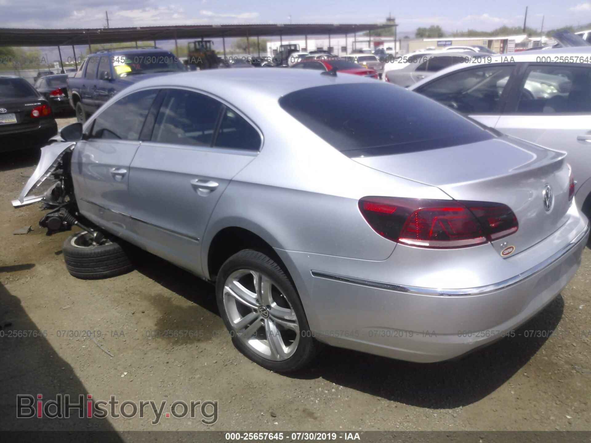 2014 VOLKSWAGEN CC - VIN: WVWBP7AN4EE524382 - Фото 3