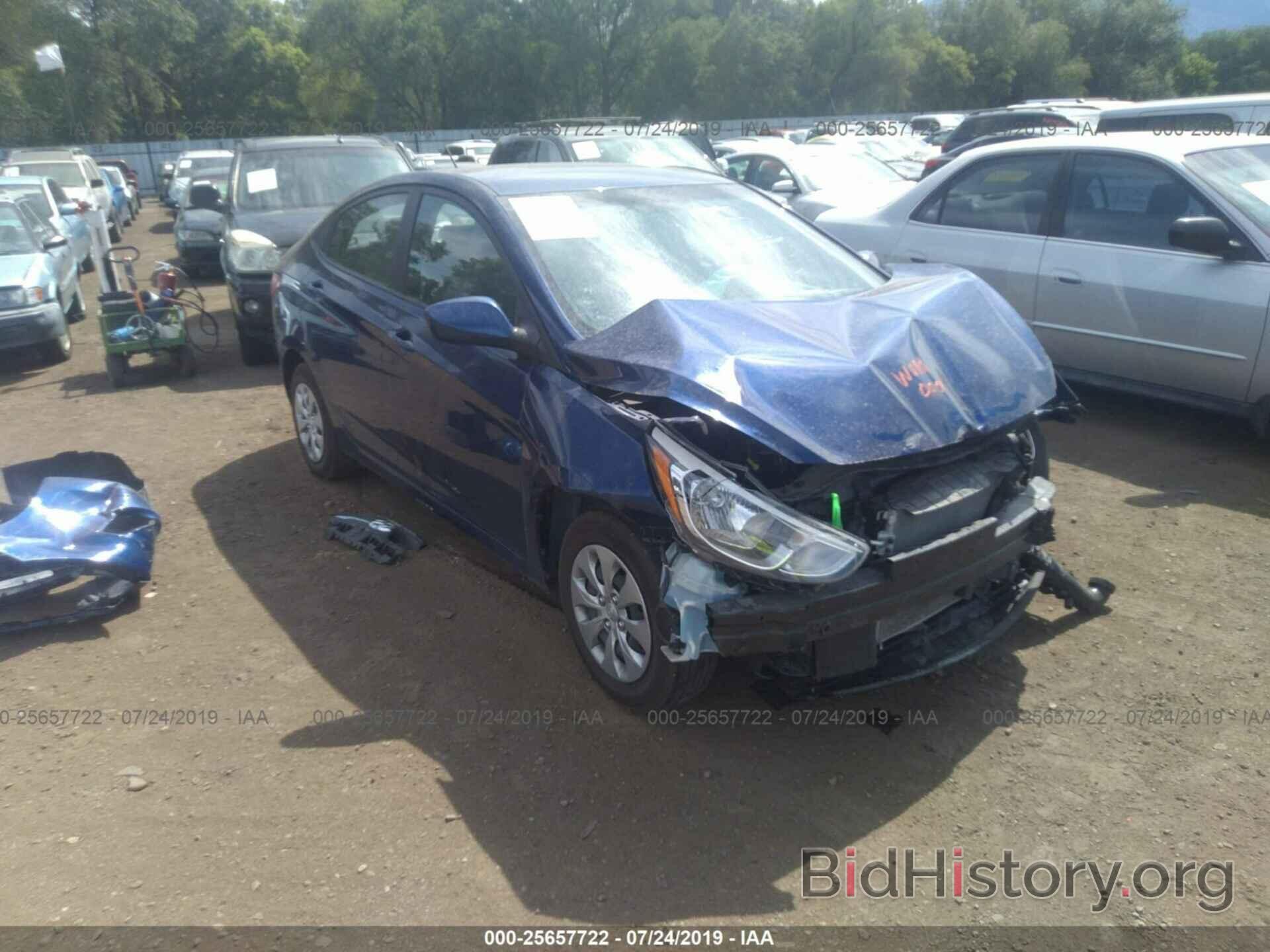 Photo KMHCT4AE4HU306804 - HYUNDAI ACCENT 2017