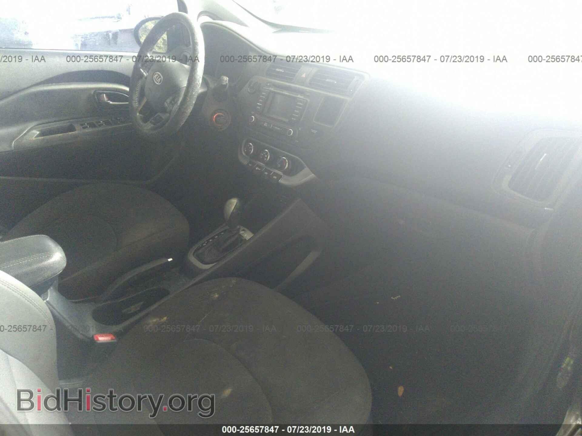2012 KIA RIO - VIN: KNADN4A3XC6091537 - Фото 5
