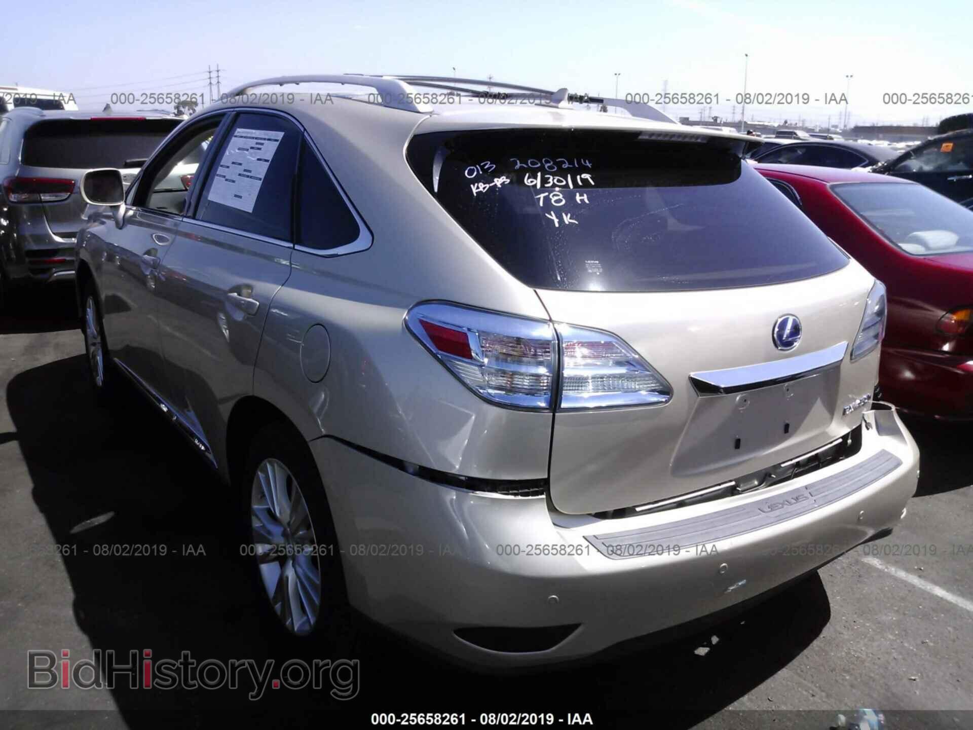 2012 LEXUS RX - VIN: JTJBC1BA7C2429895 - Фото 3