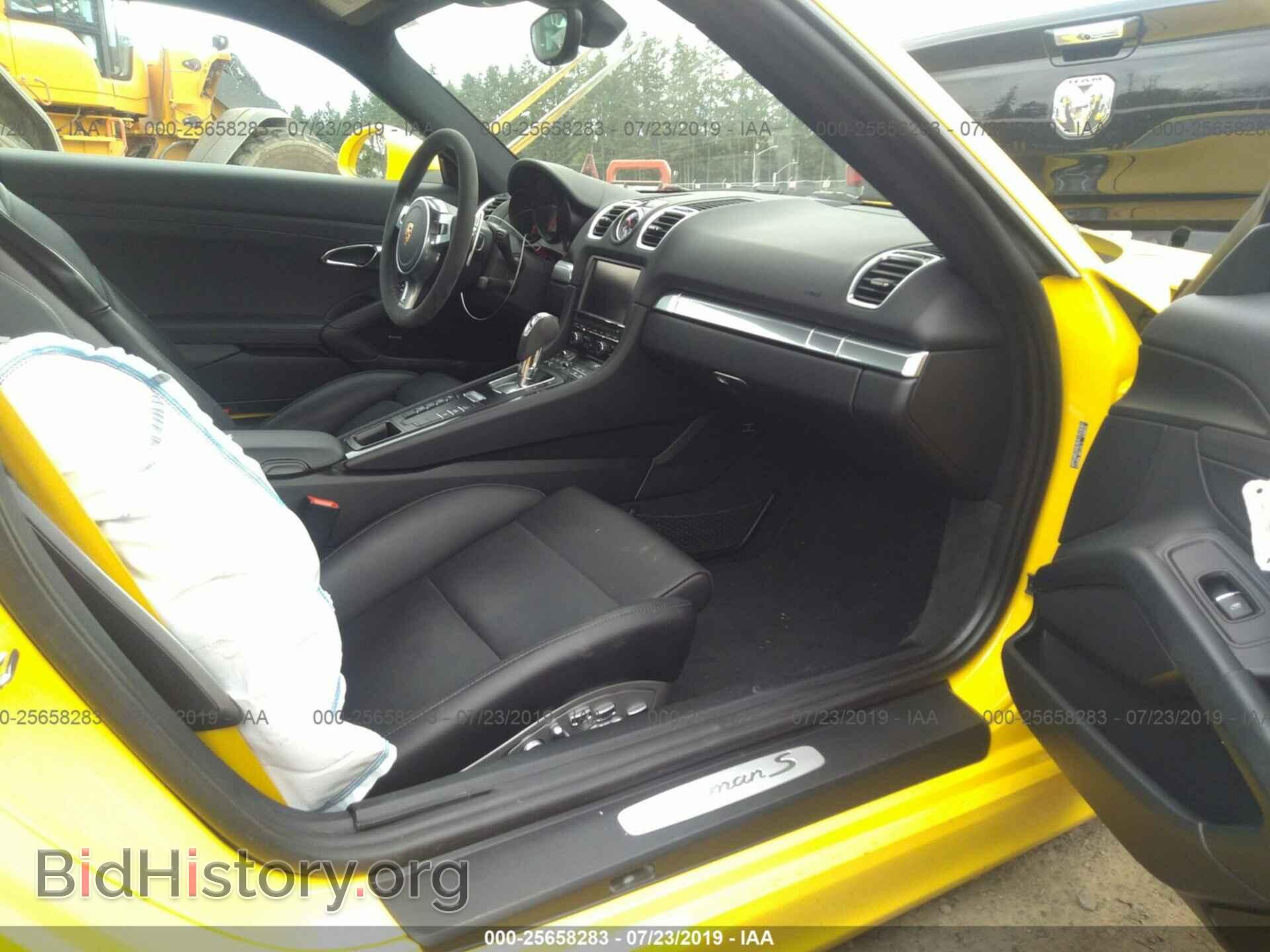 2014 PORSCHE CAYMAN - VIN: WP0AB2A83EK191830 - Фото 5