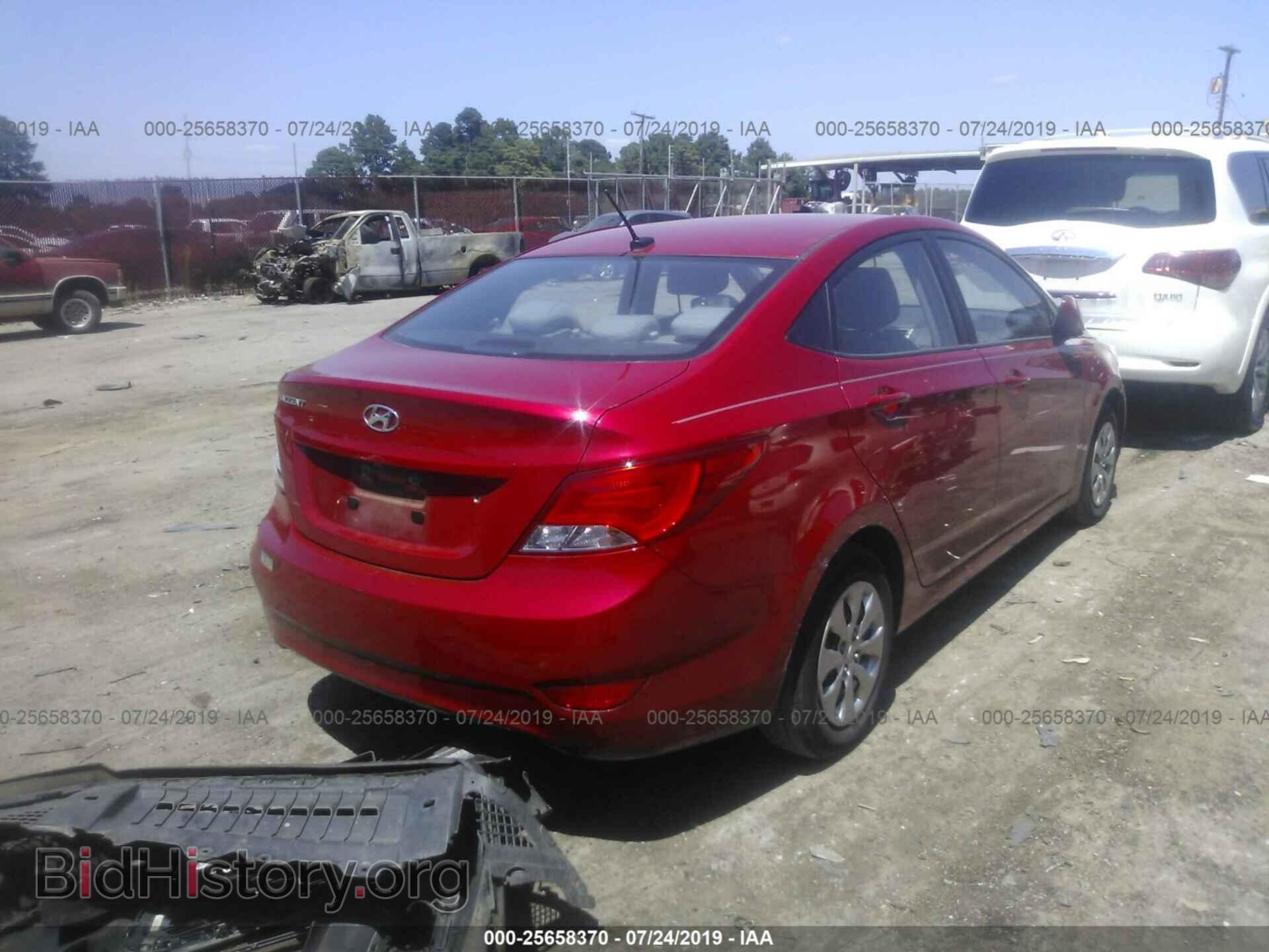 2015 HYUNDAI ACCENT - VIN: KMHCT4AE6FU906799 - Фото 4