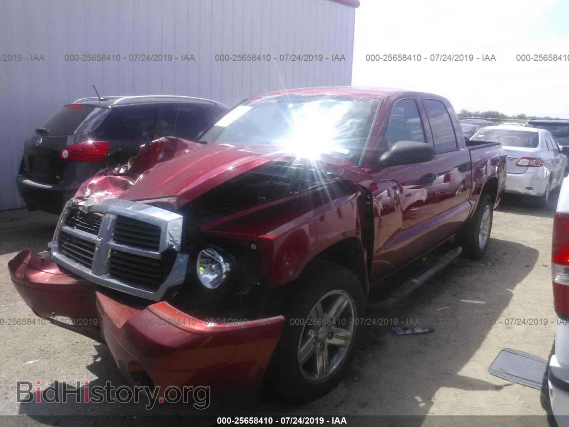 2007 DODGE DAKOTA - VIN: 1D7HE48K97S209727 - Фото 2