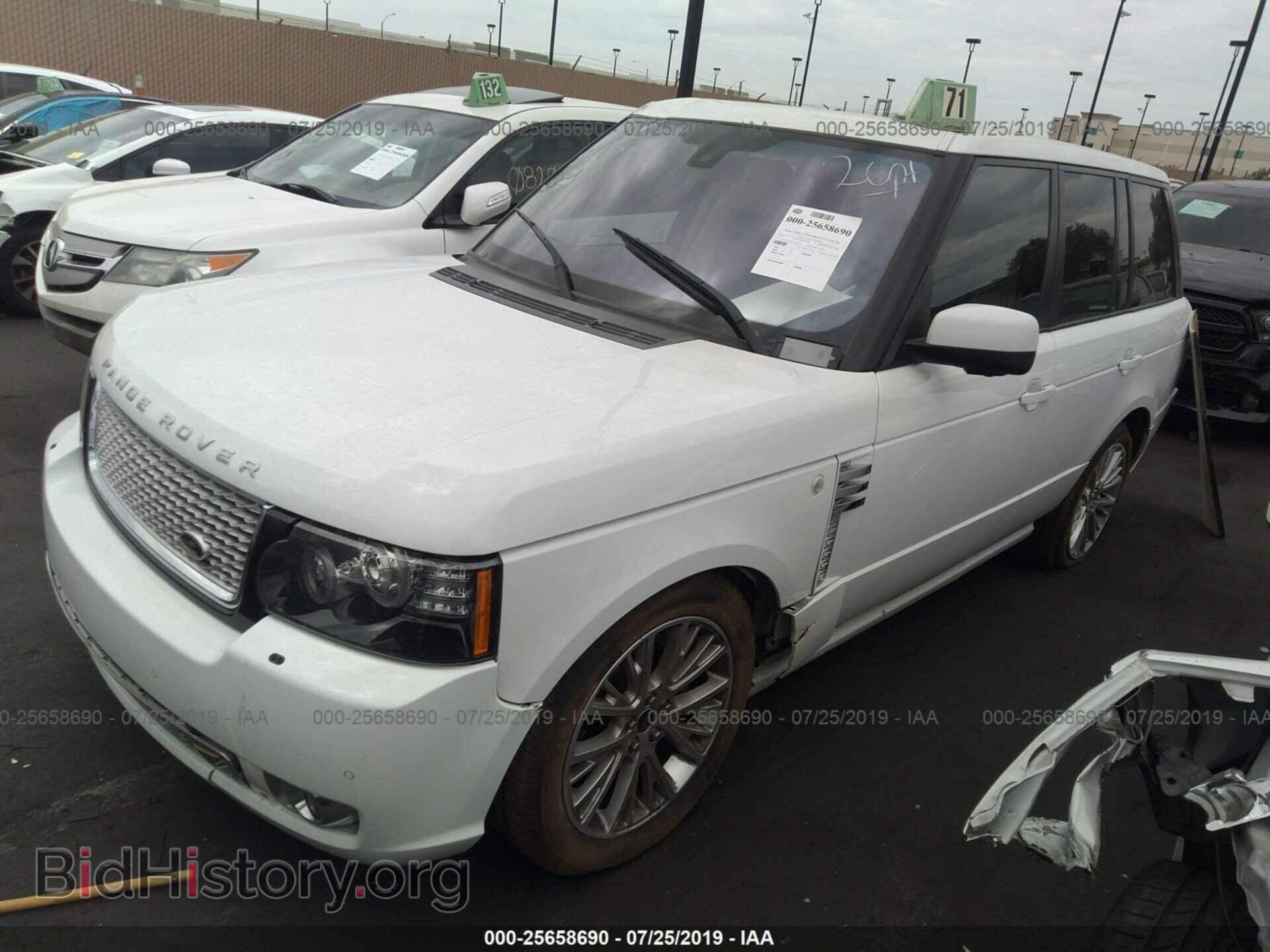2012 LAND ROVER RANGE ROVER - VIN: SALMP1E48CA372675 - Фото 2