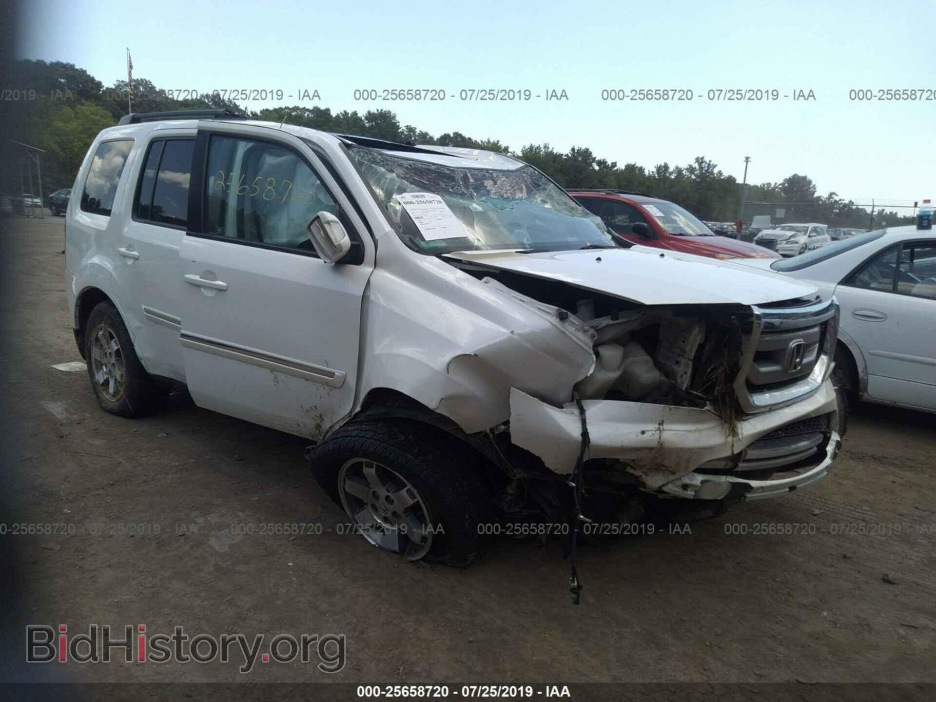 Фотография 5FNYF4H90BB076852 - HONDA PILOT 2011