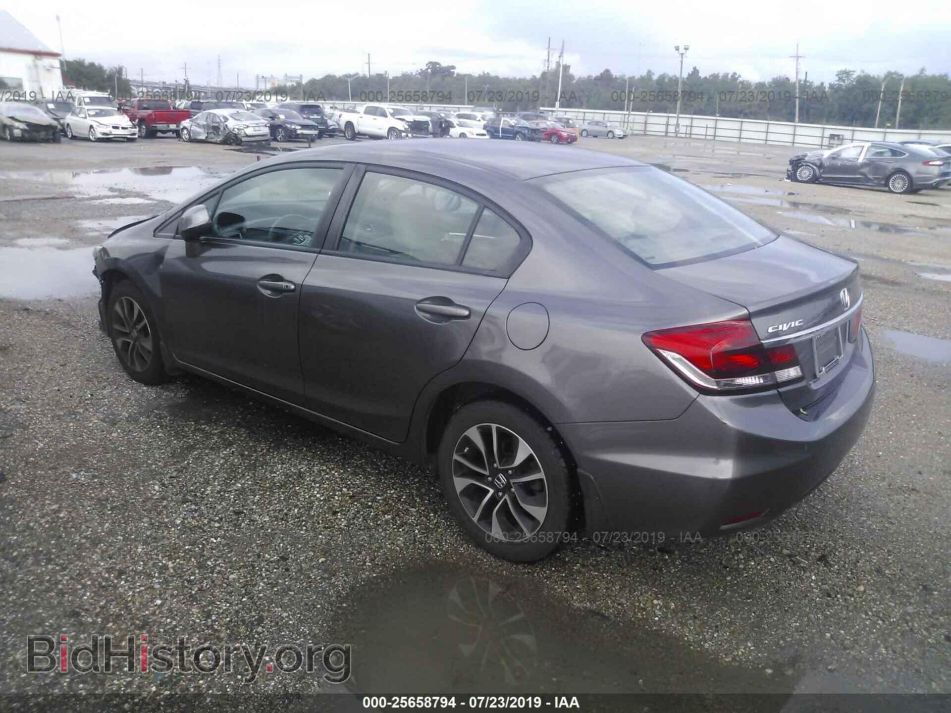 2013 HONDA CIVIC - VIN: 19XFB2F82DE037402 - Фото 3