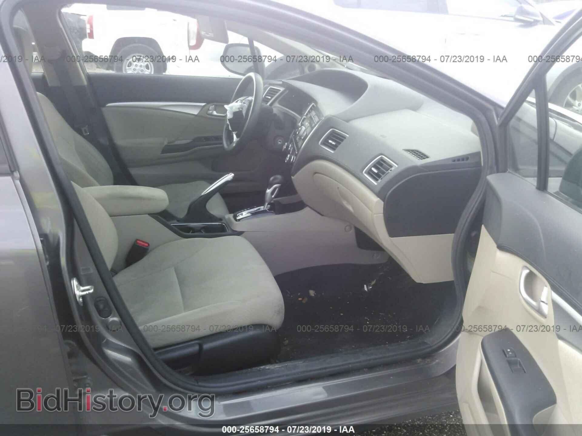 2013 HONDA CIVIC - VIN: 19XFB2F82DE037402 - Фото 5