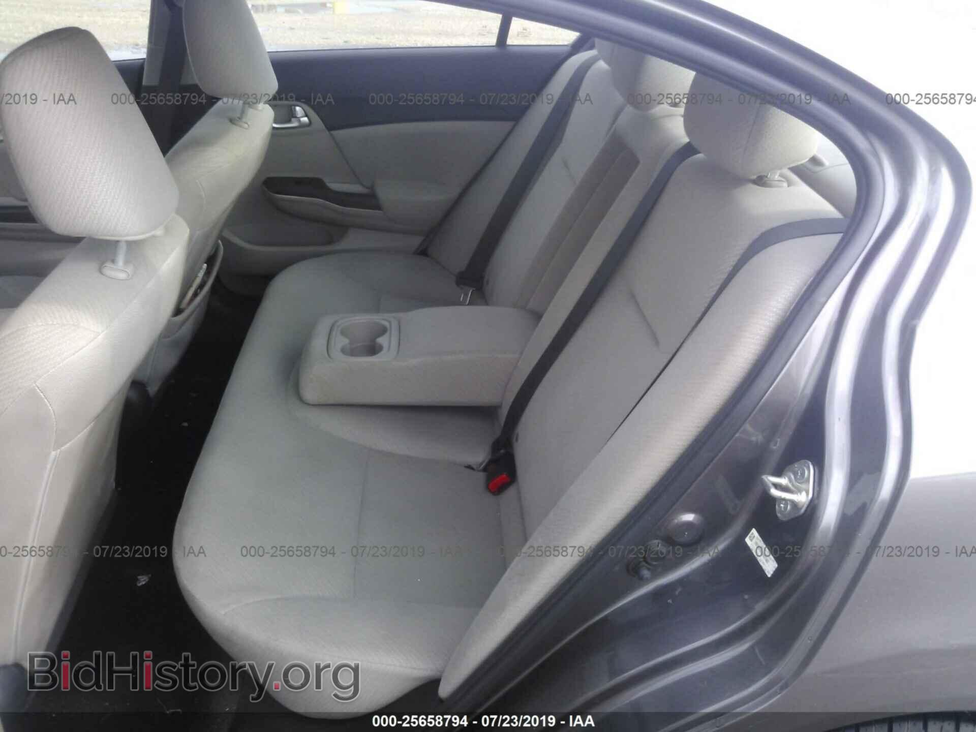 2013 HONDA CIVIC - VIN: 19XFB2F82DE037402 - Фото 8
