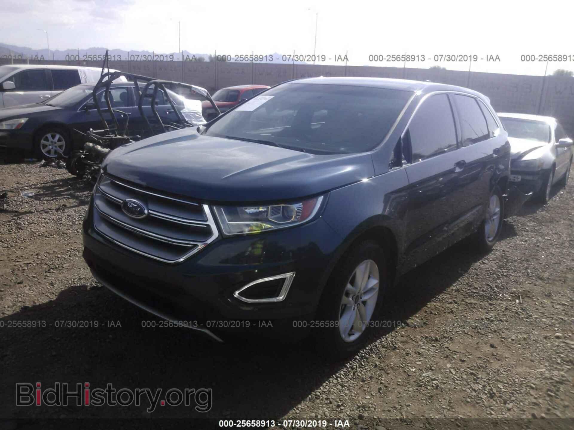 2016 FORD EDGE - VIN: 2FMPK3J90GBC52861 - Фото 2