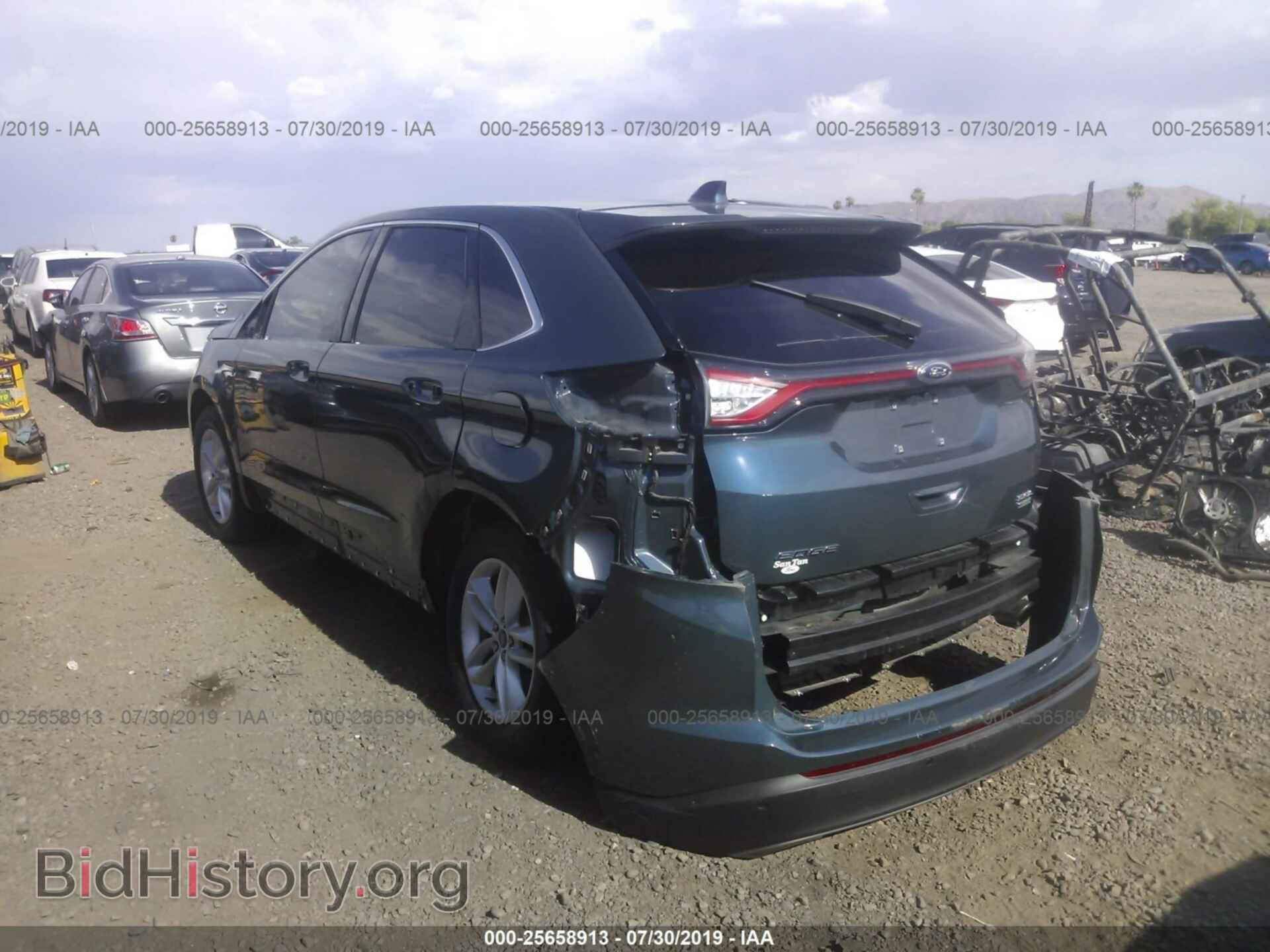 2016 FORD EDGE - VIN: 2FMPK3J90GBC52861 - Фото 3