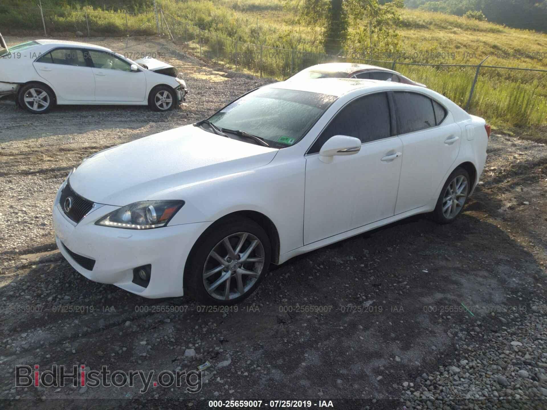 2012 LEXUS IS - VIN: JTHCE5C20C5002989 - Photo 2