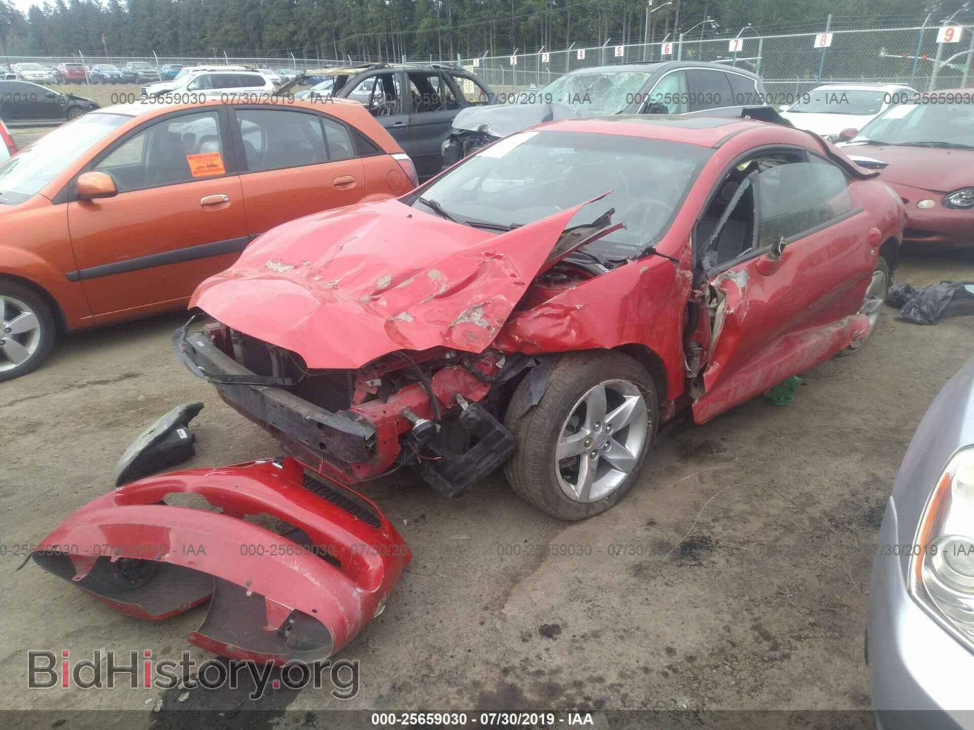 2007 MITSUBISHI ECLIPSE - VIN: 4A3AK34TX7E007438 - Photo 2