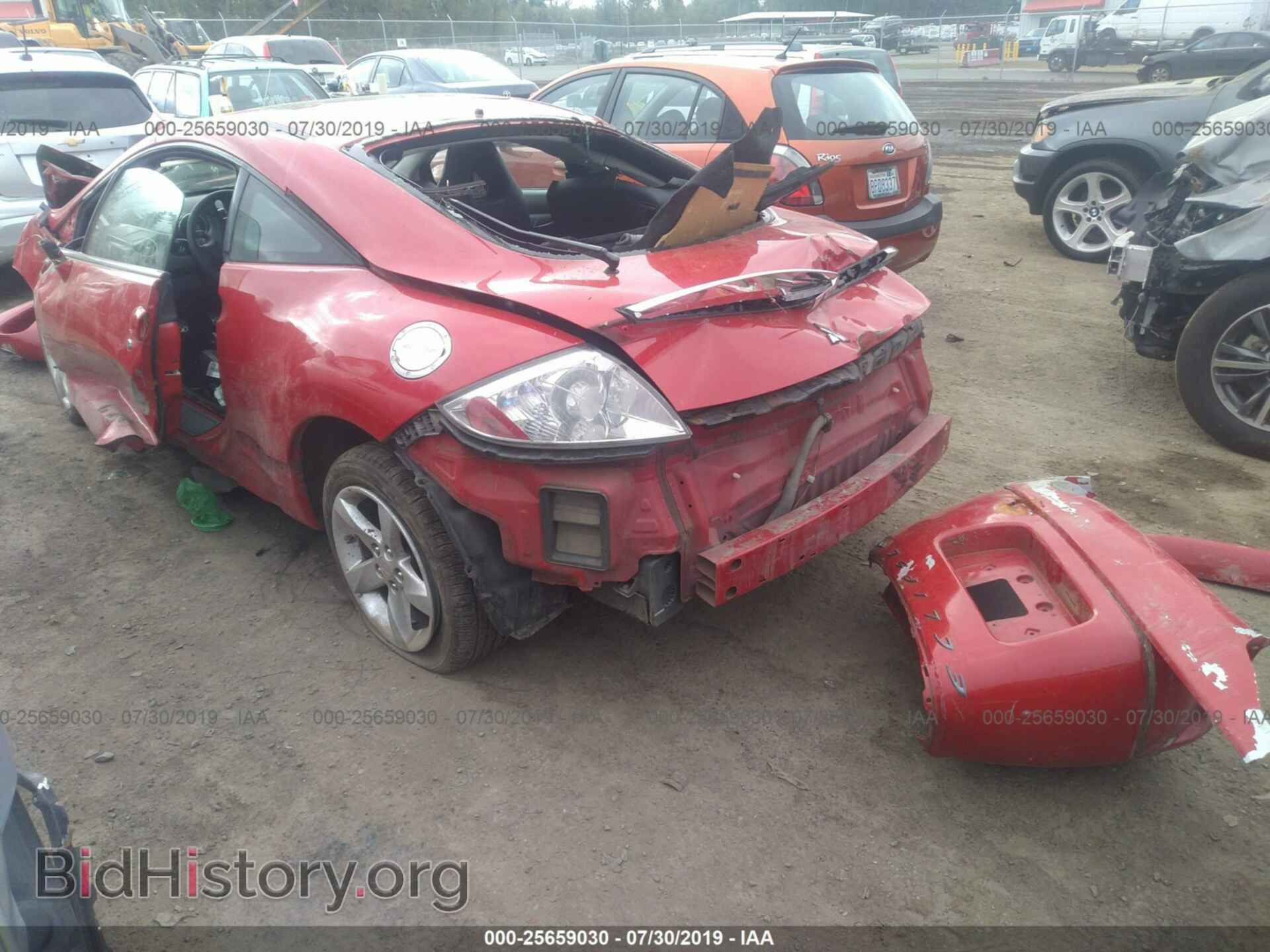 2007 MITSUBISHI ECLIPSE - VIN: 4A3AK34TX7E007438 - Photo 3