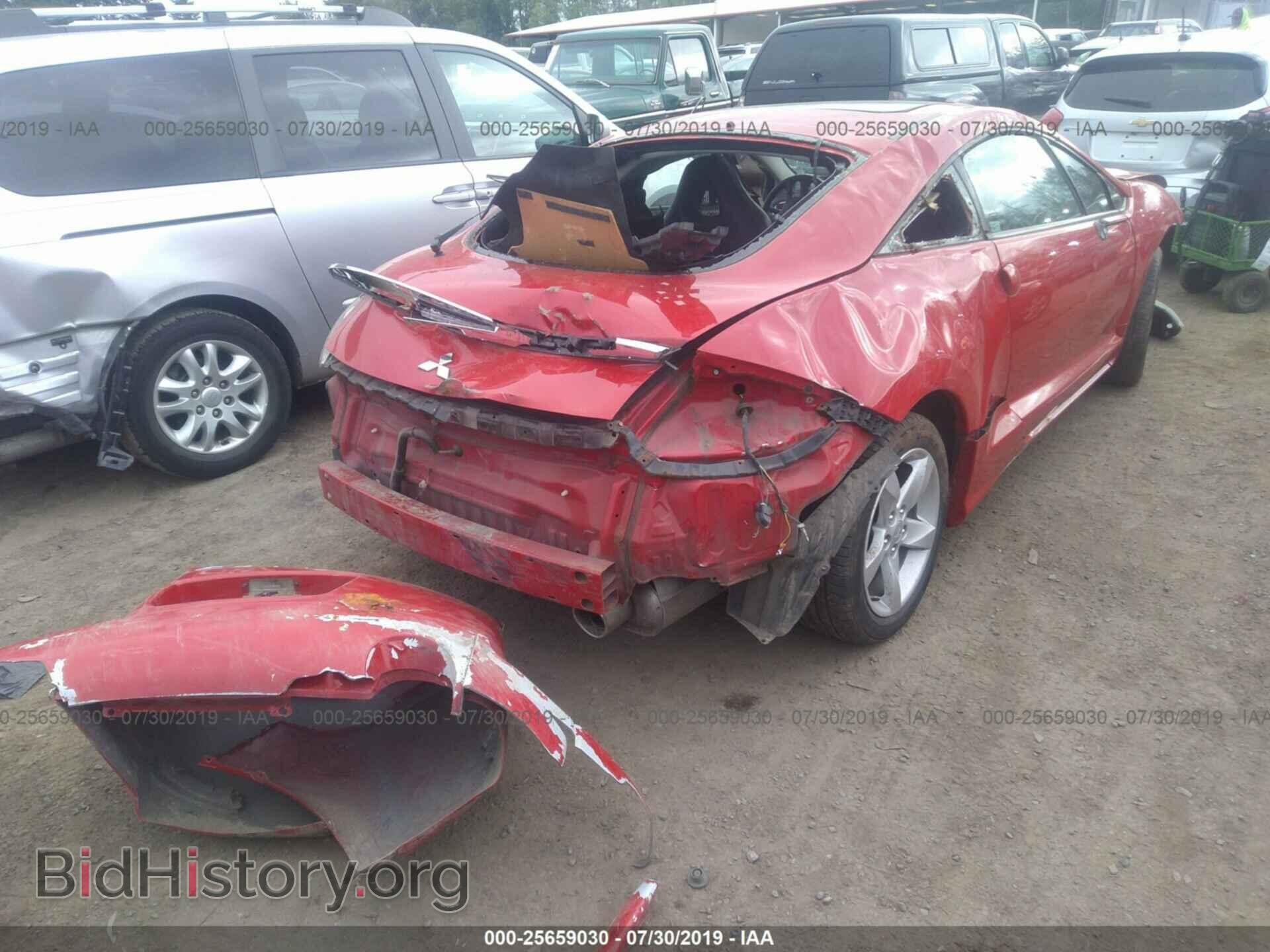 2007 MITSUBISHI ECLIPSE - VIN: 4A3AK34TX7E007438 - Photo 4