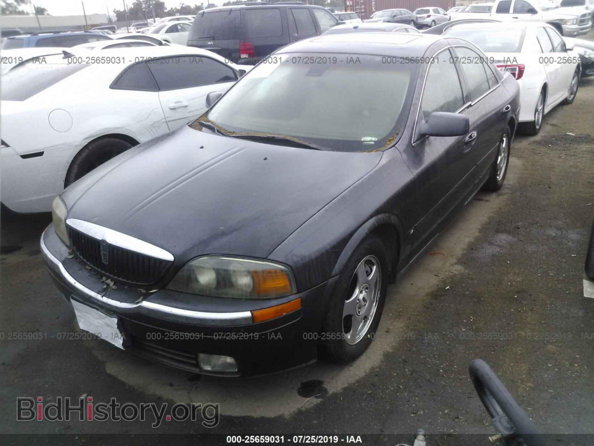 2001 LINCOLN LS - VIN: 1LNHM87A11Y666609 - Фото 2