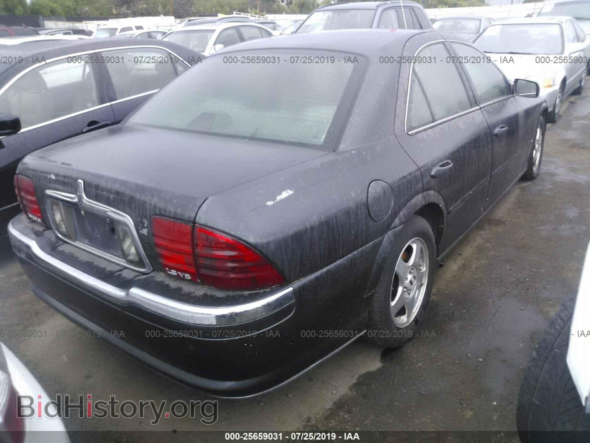 2001 LINCOLN LS - VIN: 1LNHM87A11Y666609 - Фото 4