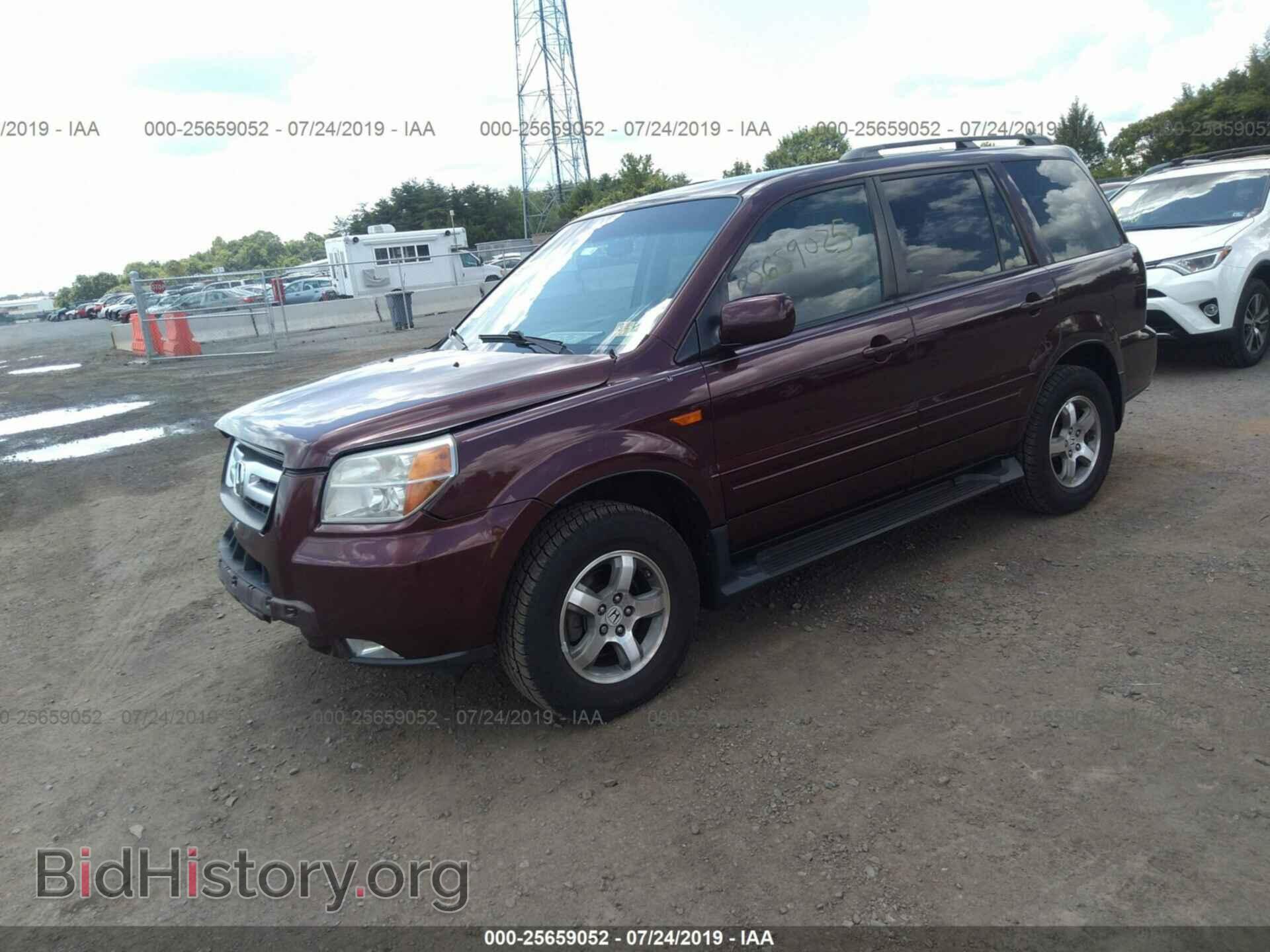 2007 HONDA PILOT - VIN: 5FNYF18437B005011 - Фото 2