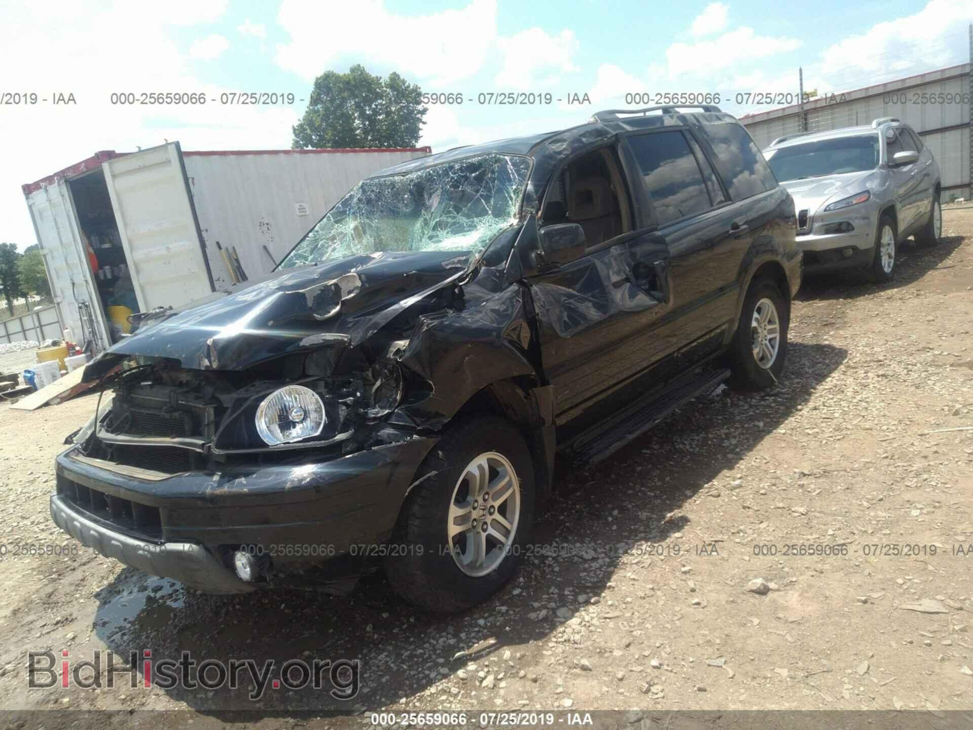 2005 HONDA PILOT - VIN: 2HKYF186X5H515503 - Фото 2