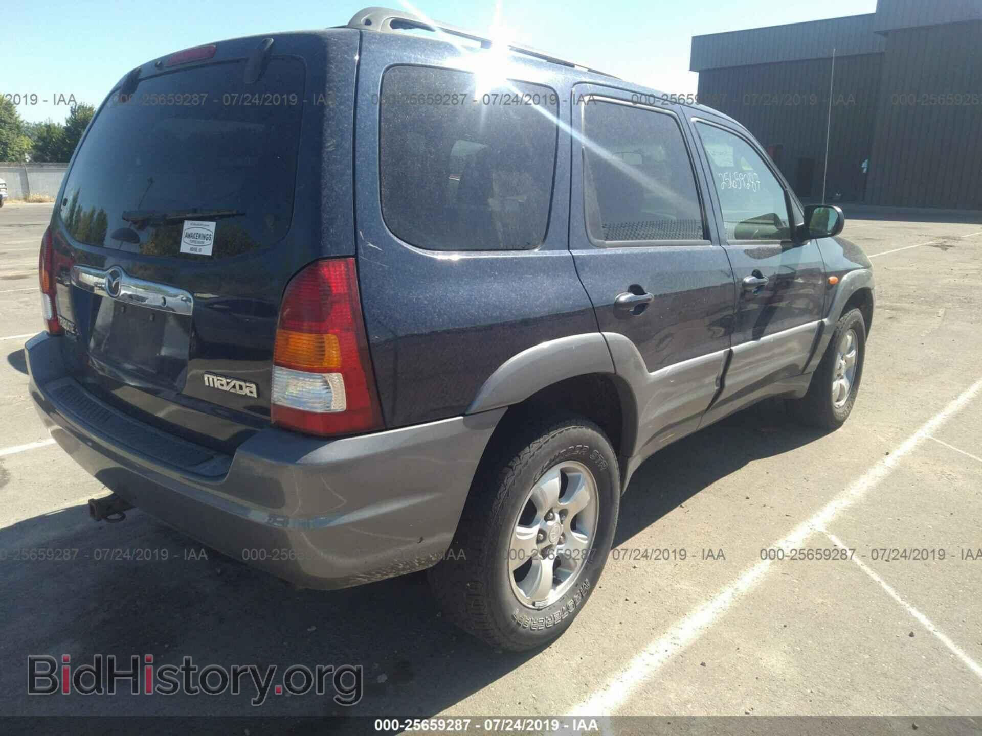 2002 MAZDA TRIBUTE - VIN: 4F2CU08122KM54255 - Фото 4