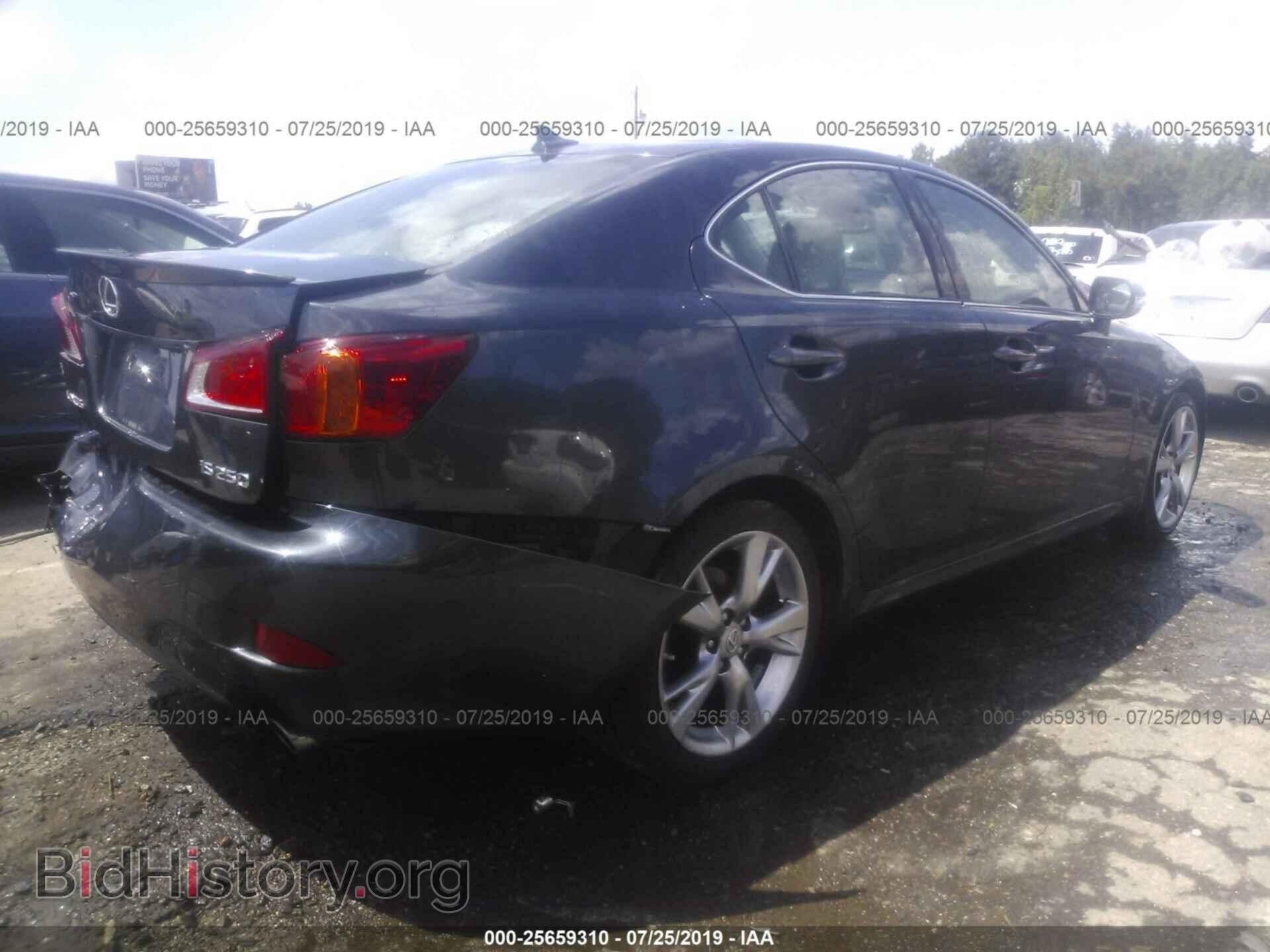 2010 LEXUS IS - VIN: JTHBF5C20A2098484 - Фото 4