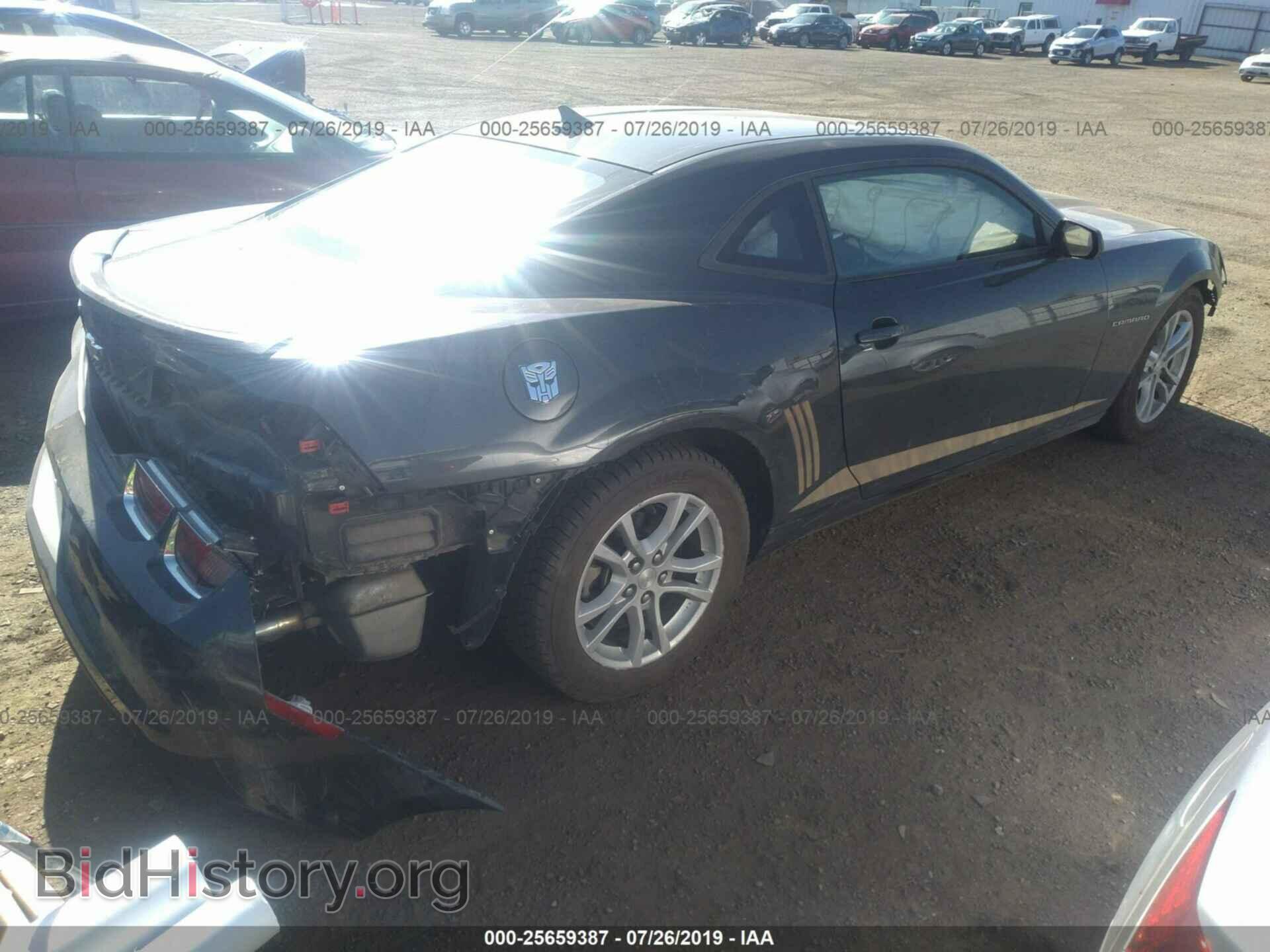 2013 CHEVROLET CAMARO - VIN: 2G1FB1E30D9211524 - Photo 4