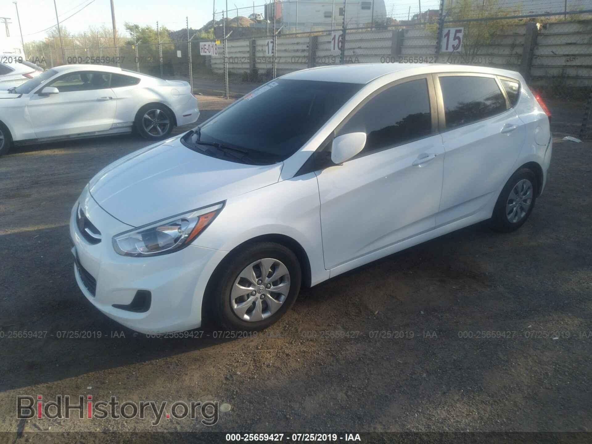 2016 HYUNDAI ACCENT - VIN: KMHCT5AE6GU274832 - Фото 2